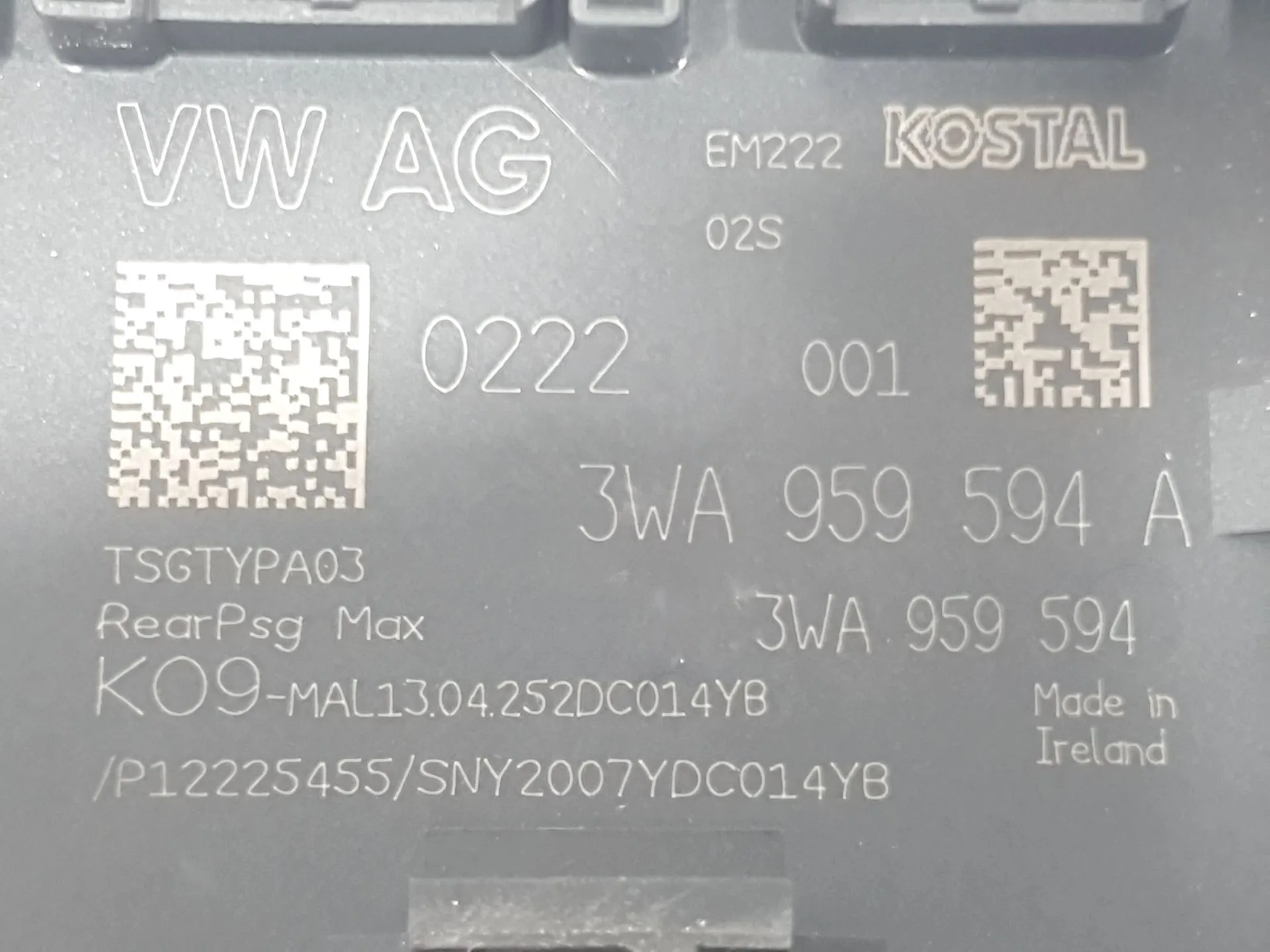 Modulo Electronico para Skoda Octavia Iv (Nx3, Nn3, Pv3)