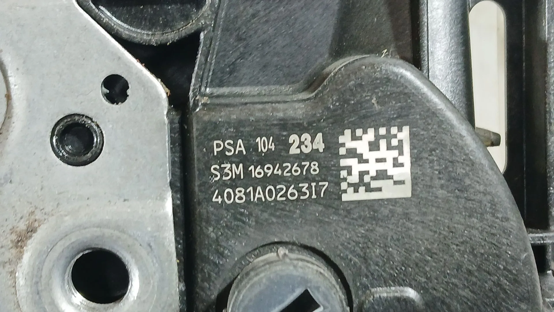 Cerradura Puerta Delantera Derecha para Peugeot 3008 Ii Suv (Mc_, Mr_, Mj_, M4_)