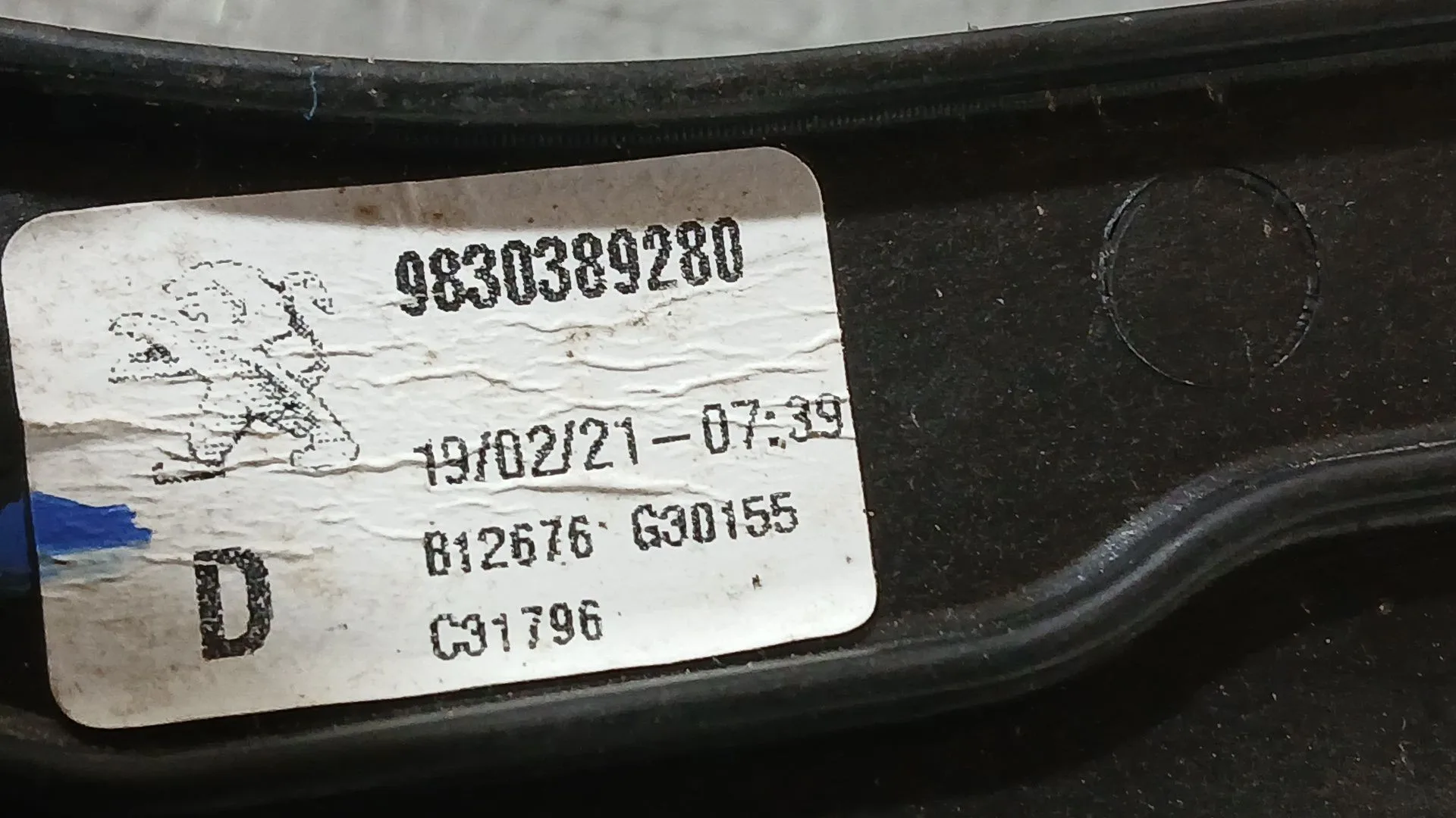 Elevalunas Delantero Derecho para Peugeot 3008 Ii Suv (Mc_, Mr_, Mj_, M4_)