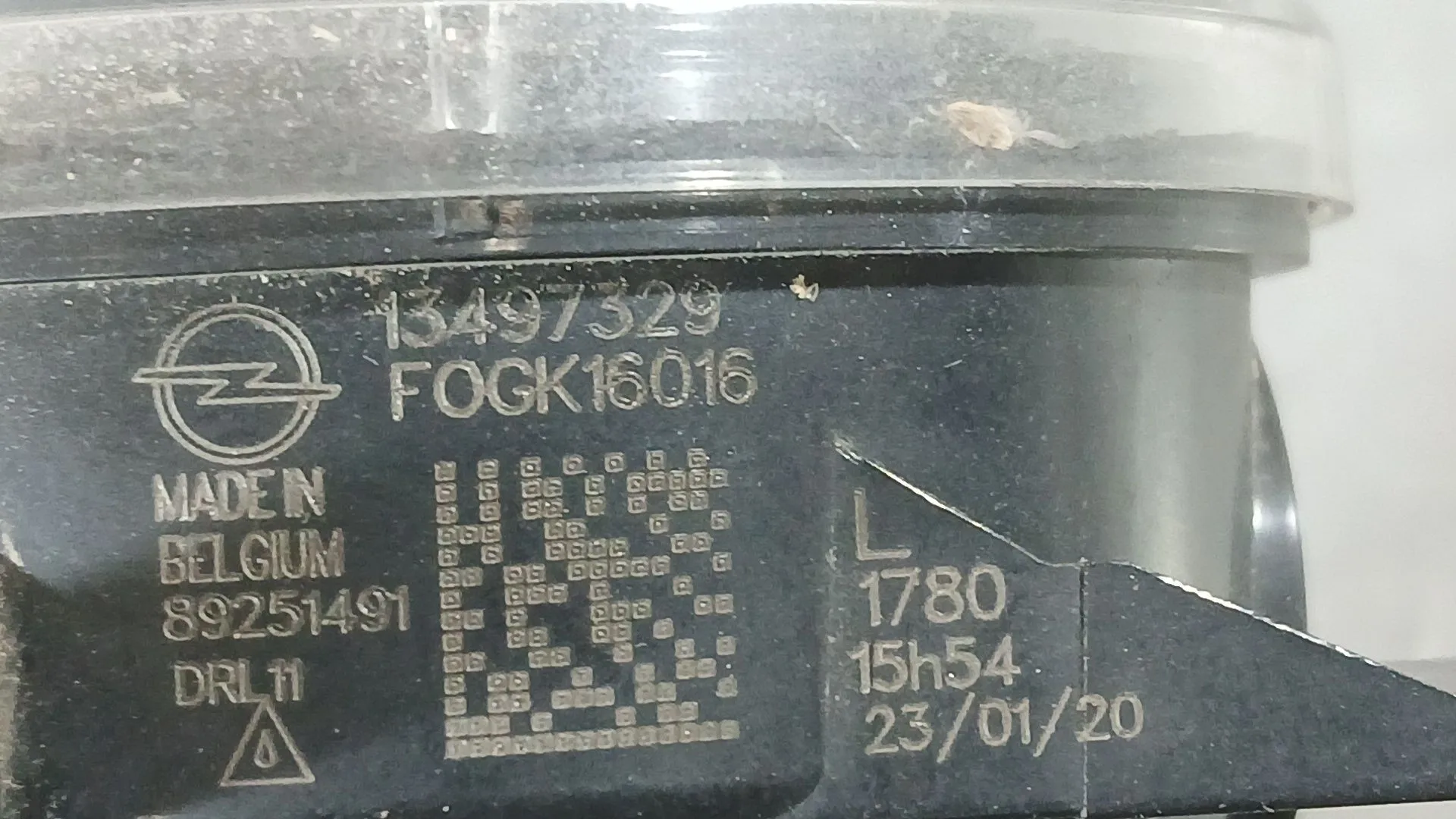 Faro Antiniebla Izquierdo para Opel Corsa F (P2Jo)