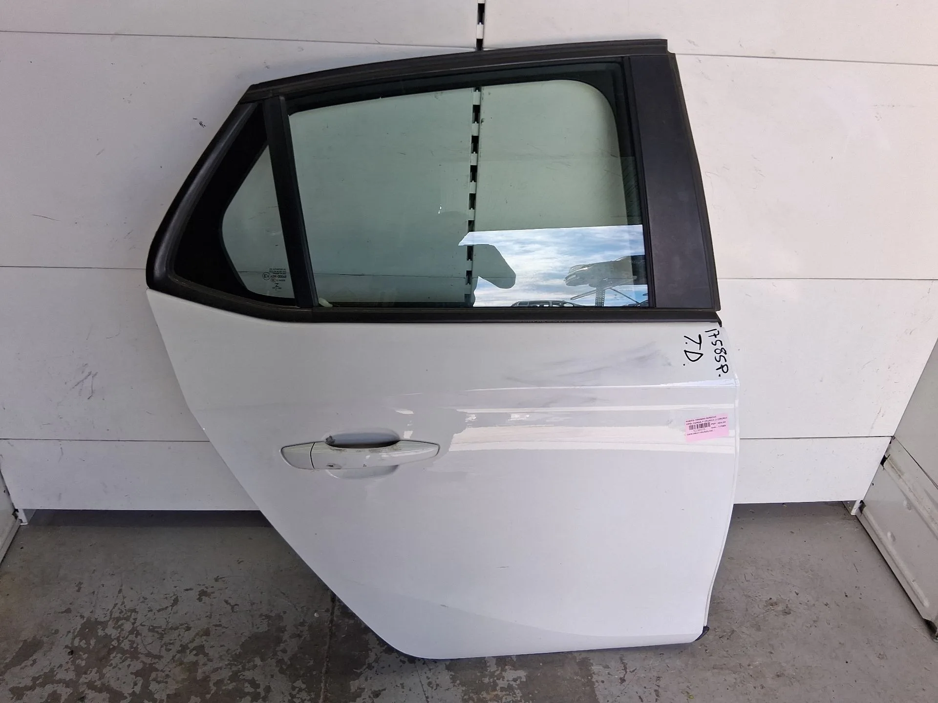 Puerta Trasera Derecha para Opel Corsa F (P2Jo)