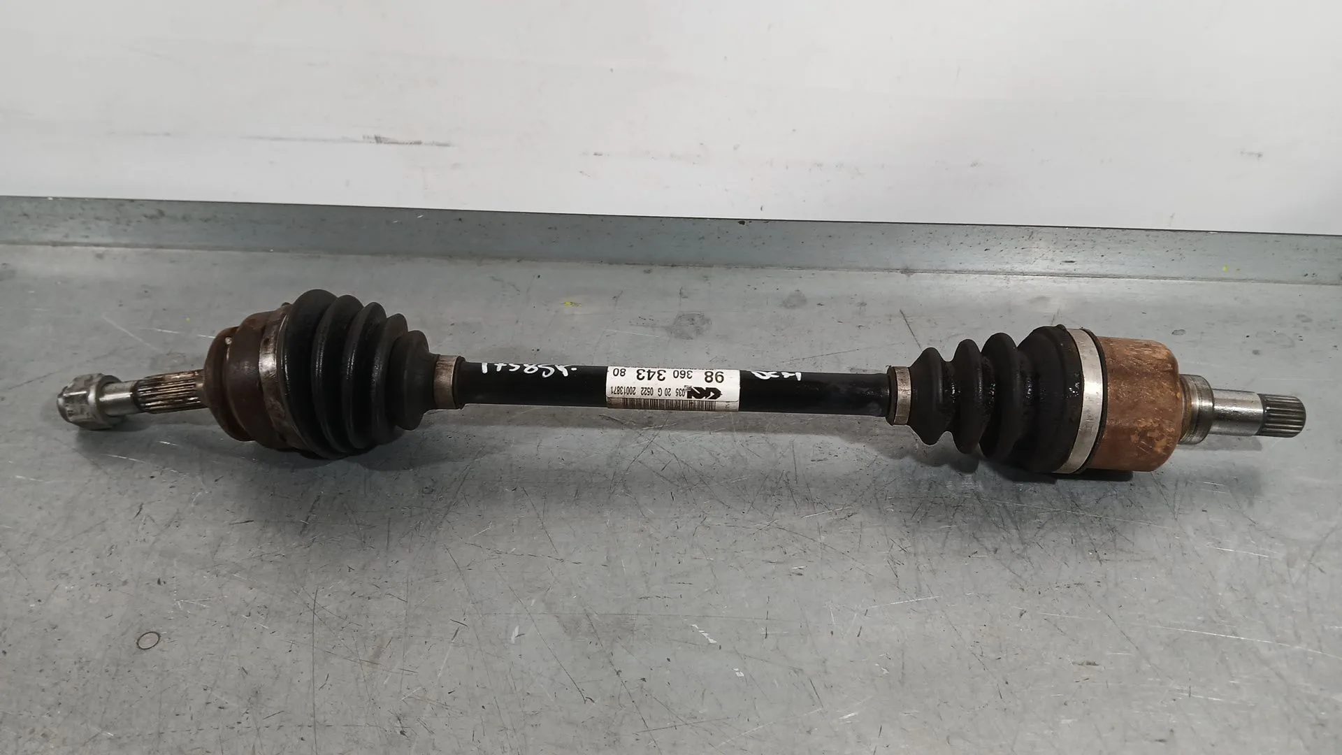 Transmision Delantera Izquierda para Opel Corsa F (P2Jo)