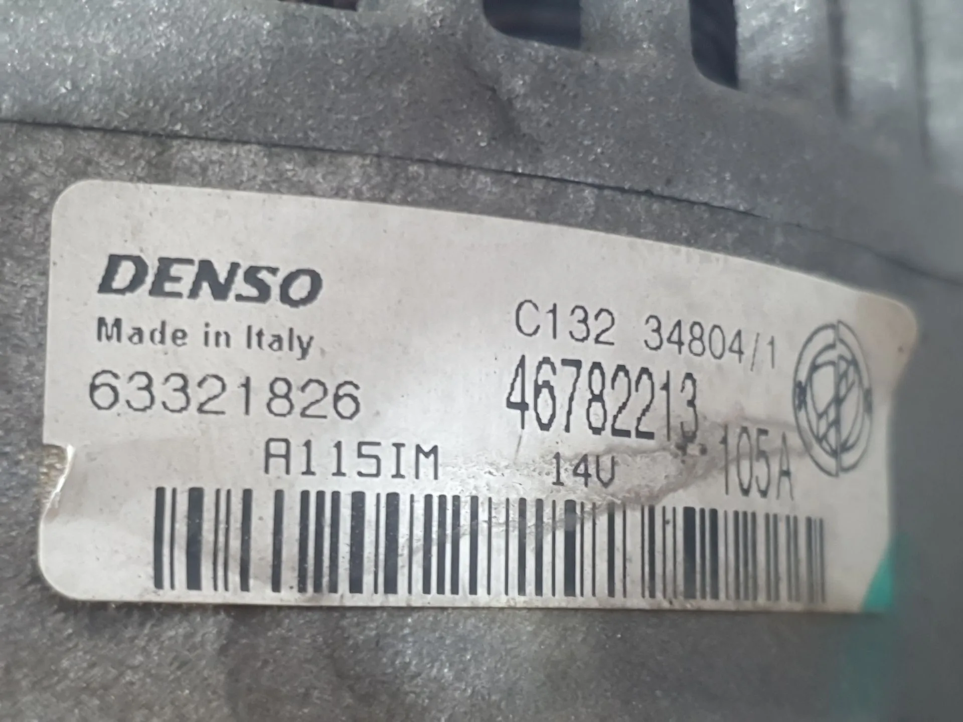 Alternador para Fiat Stilo Multi Wagon (192_)