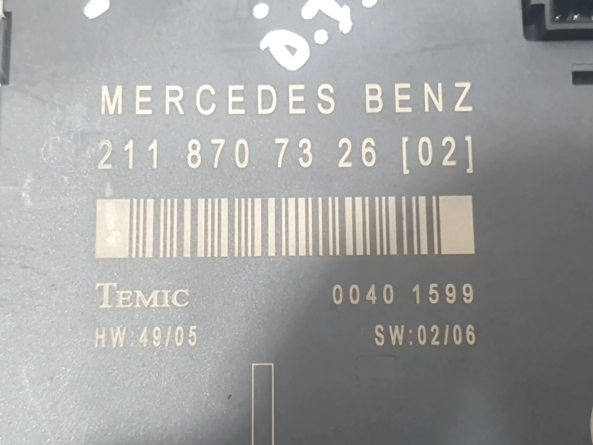 Modulo Electronico para Mercedes-Benz Clase E (W211)
