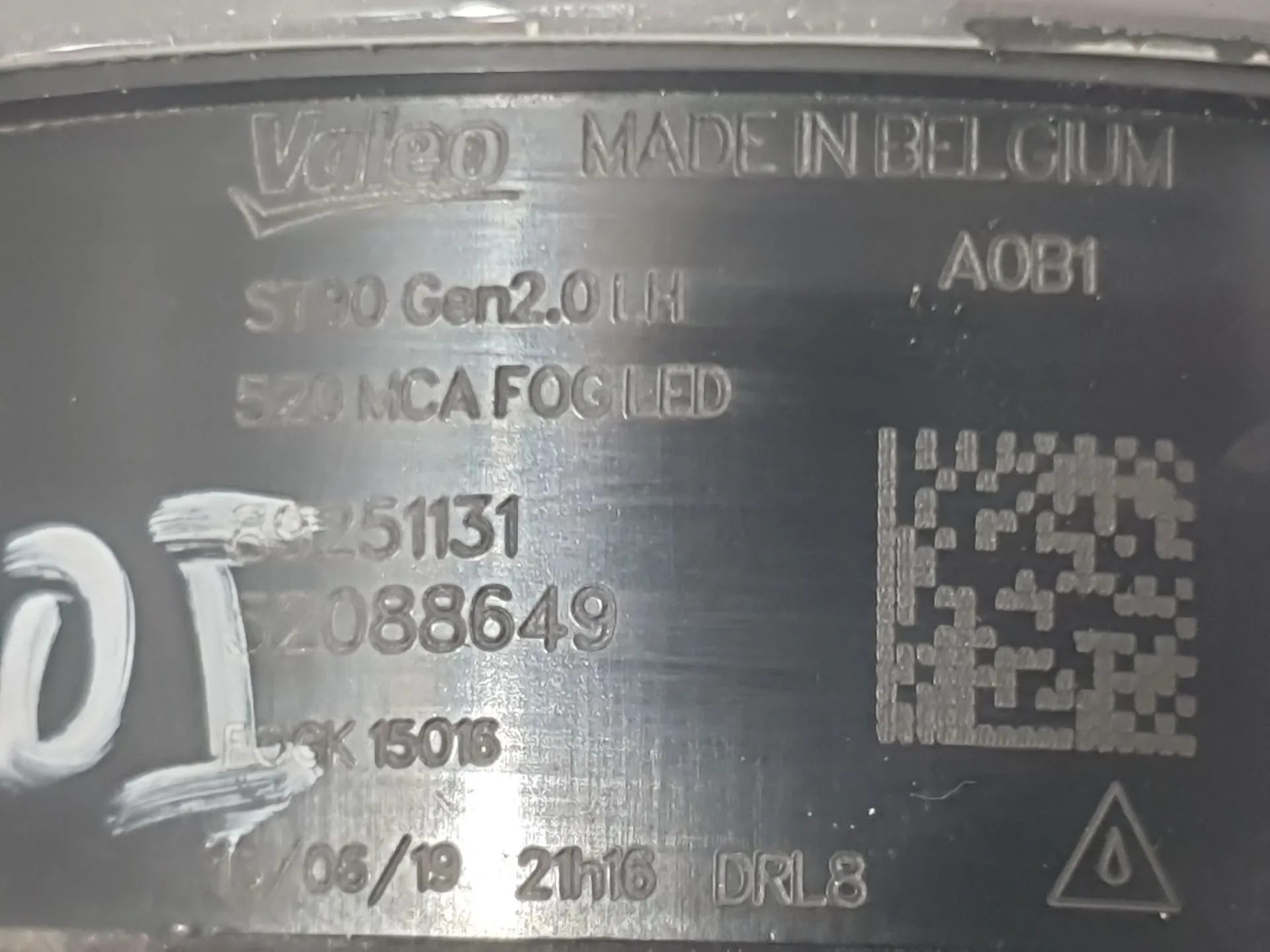 Faro Antiniebla Izquierdo para Jeep Renegade Suv (Bu, B1, Bv)