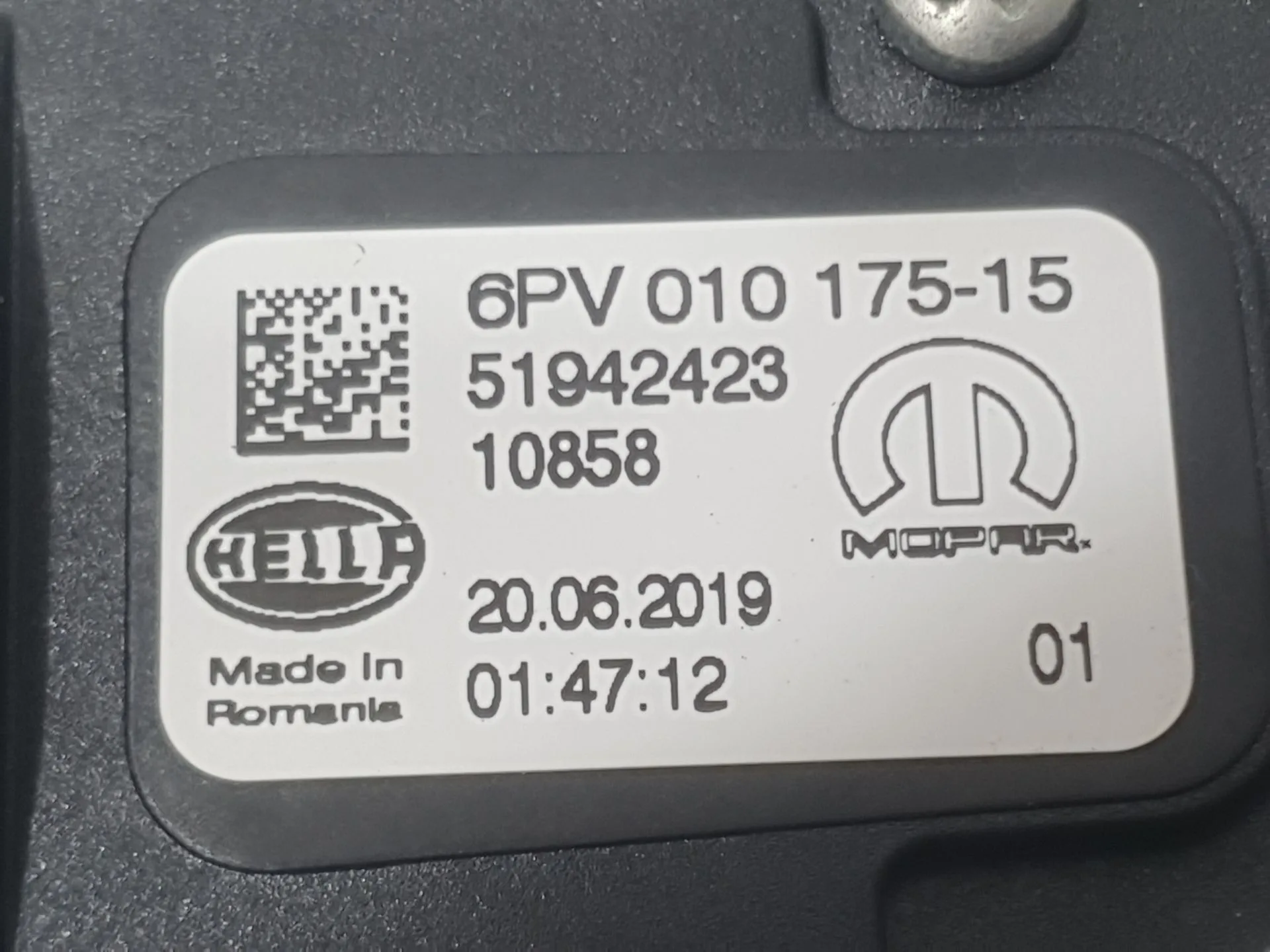 Potenciometro Pedal para Jeep Renegade Suv (Bu, B1, Bv)