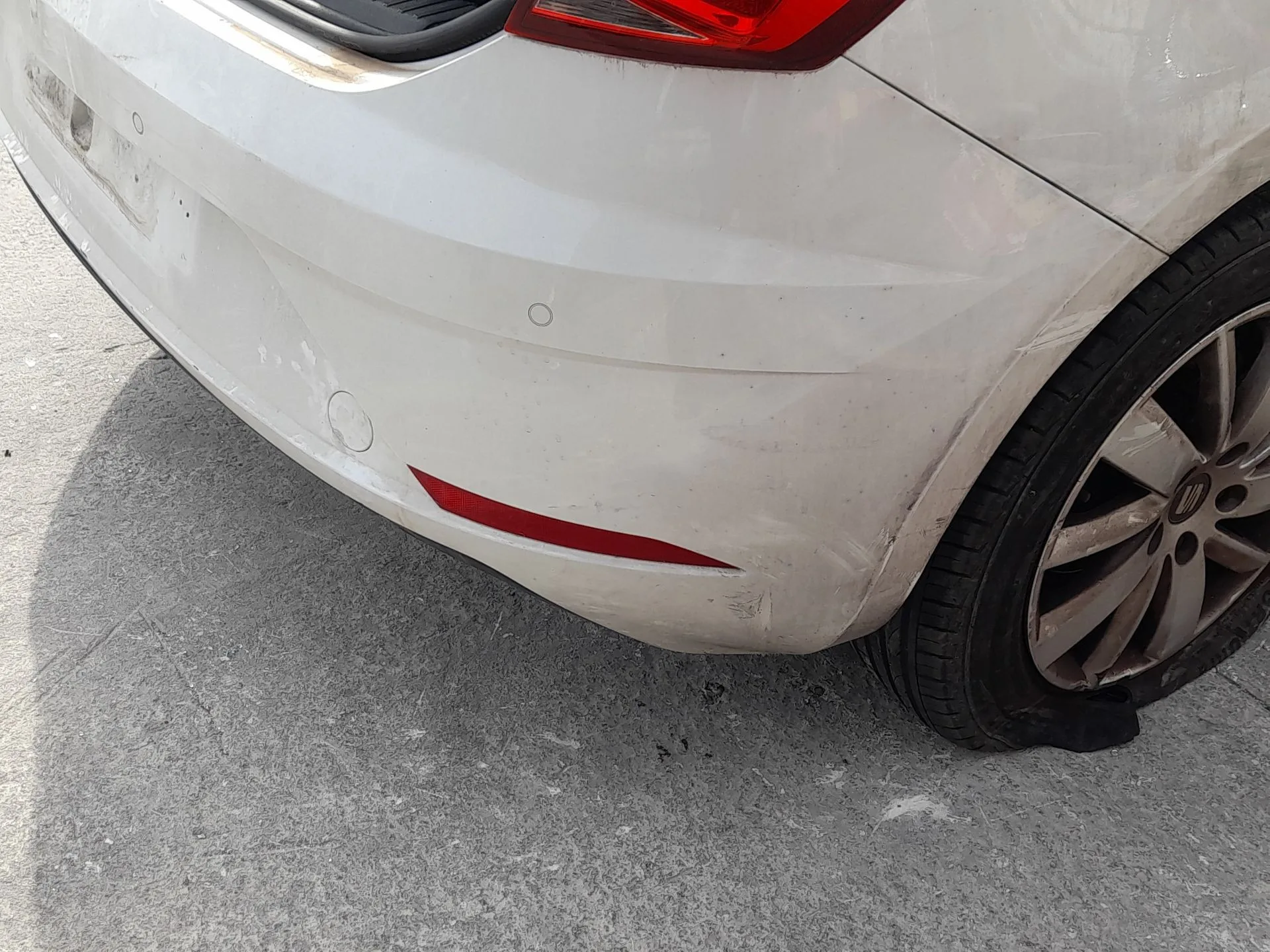 Paragolpes Trasero para Seat Leon (5F1)