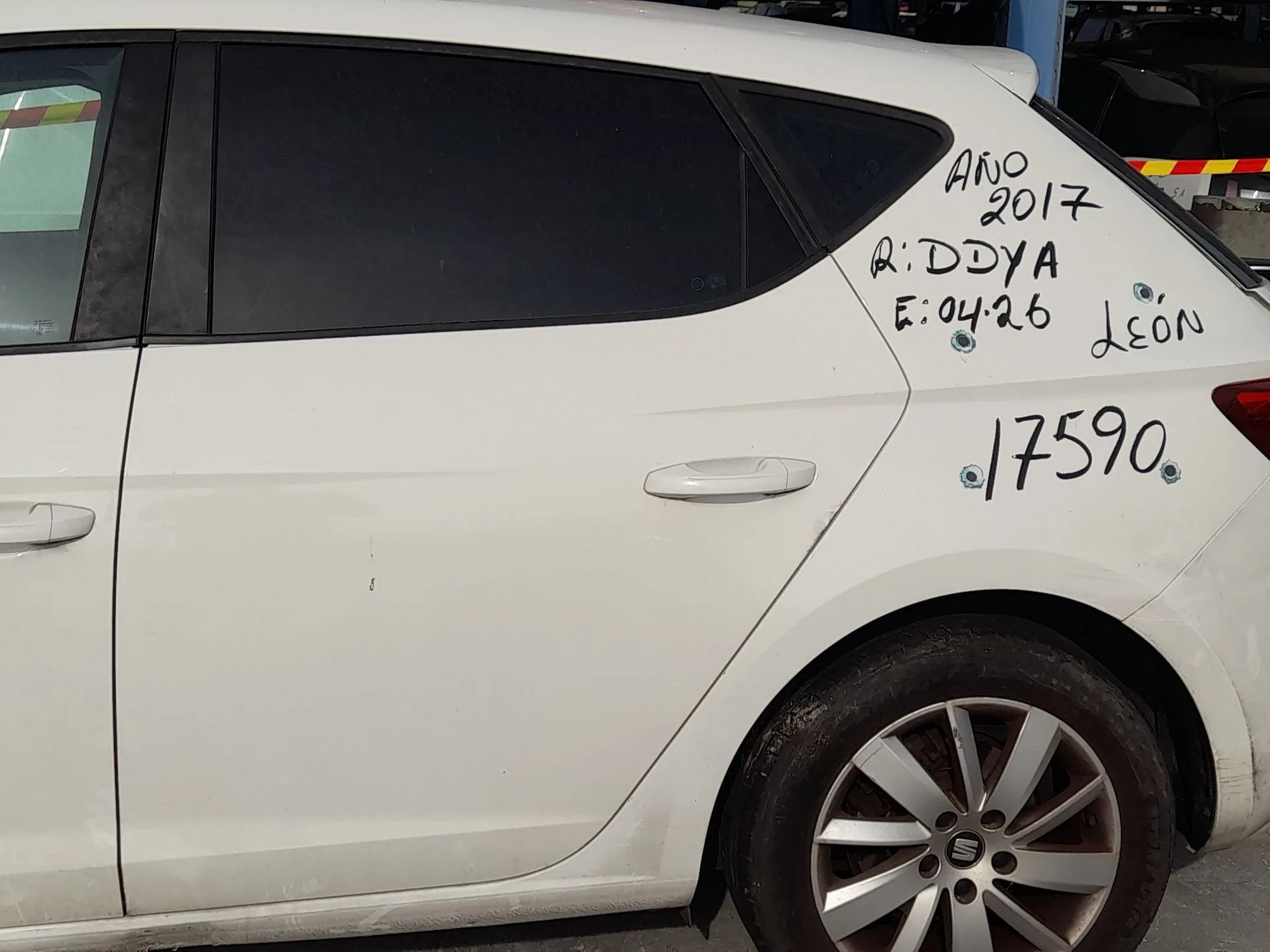Puerta Trasera Izquierda para Seat Leon (5F1)