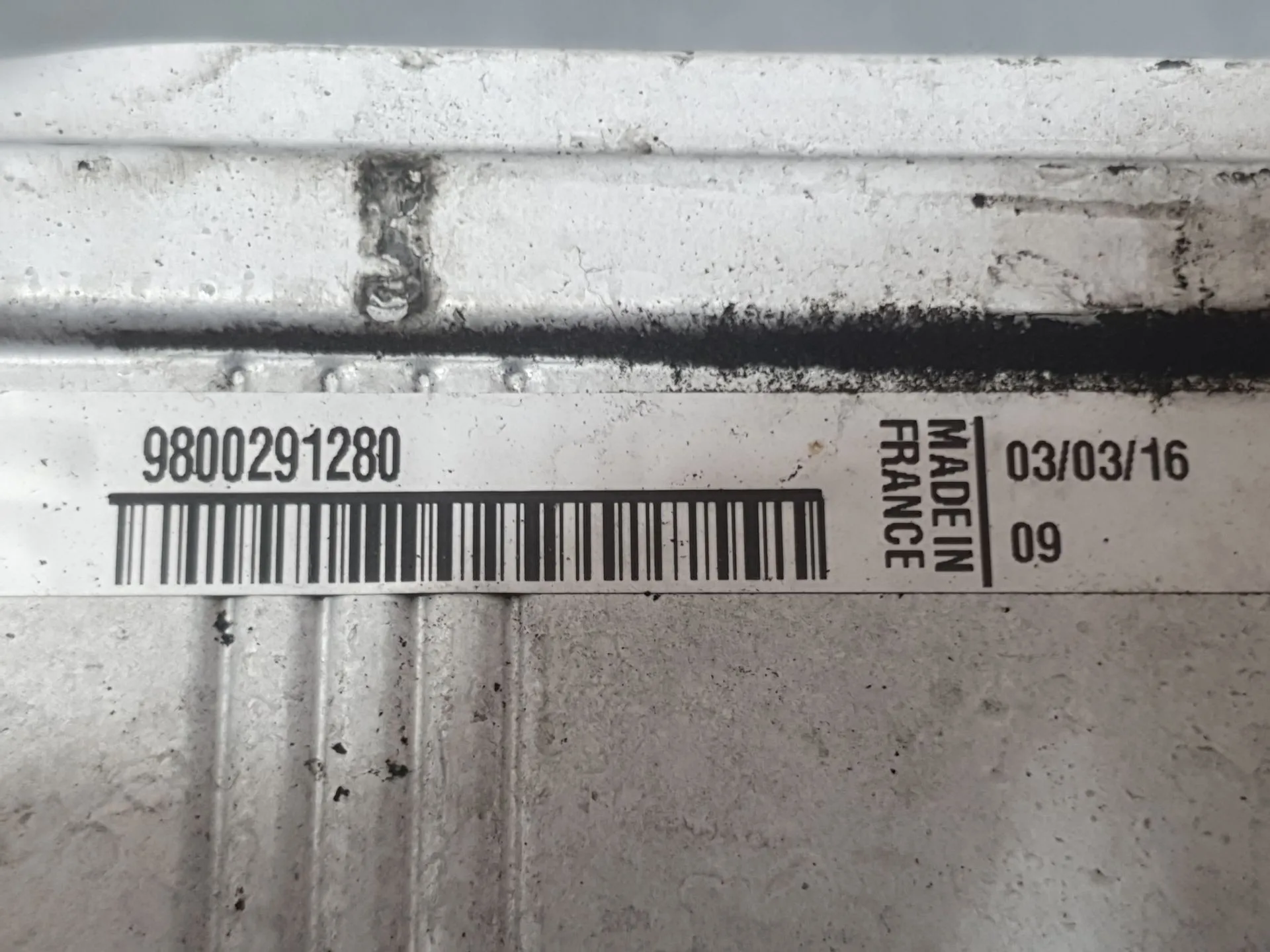Intercooler para Citroën Berlingo Multispace (B9)