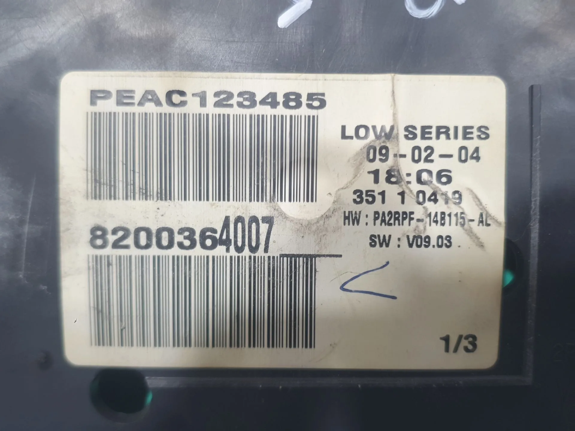 Cuadro Instrumentos para Renault Megane Ii (Bm0/1_, Cm0/1_)