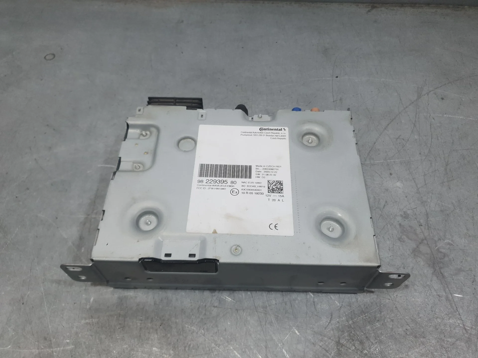 Sistema Audio / Radio para Citroën C3 Iii (Sx)