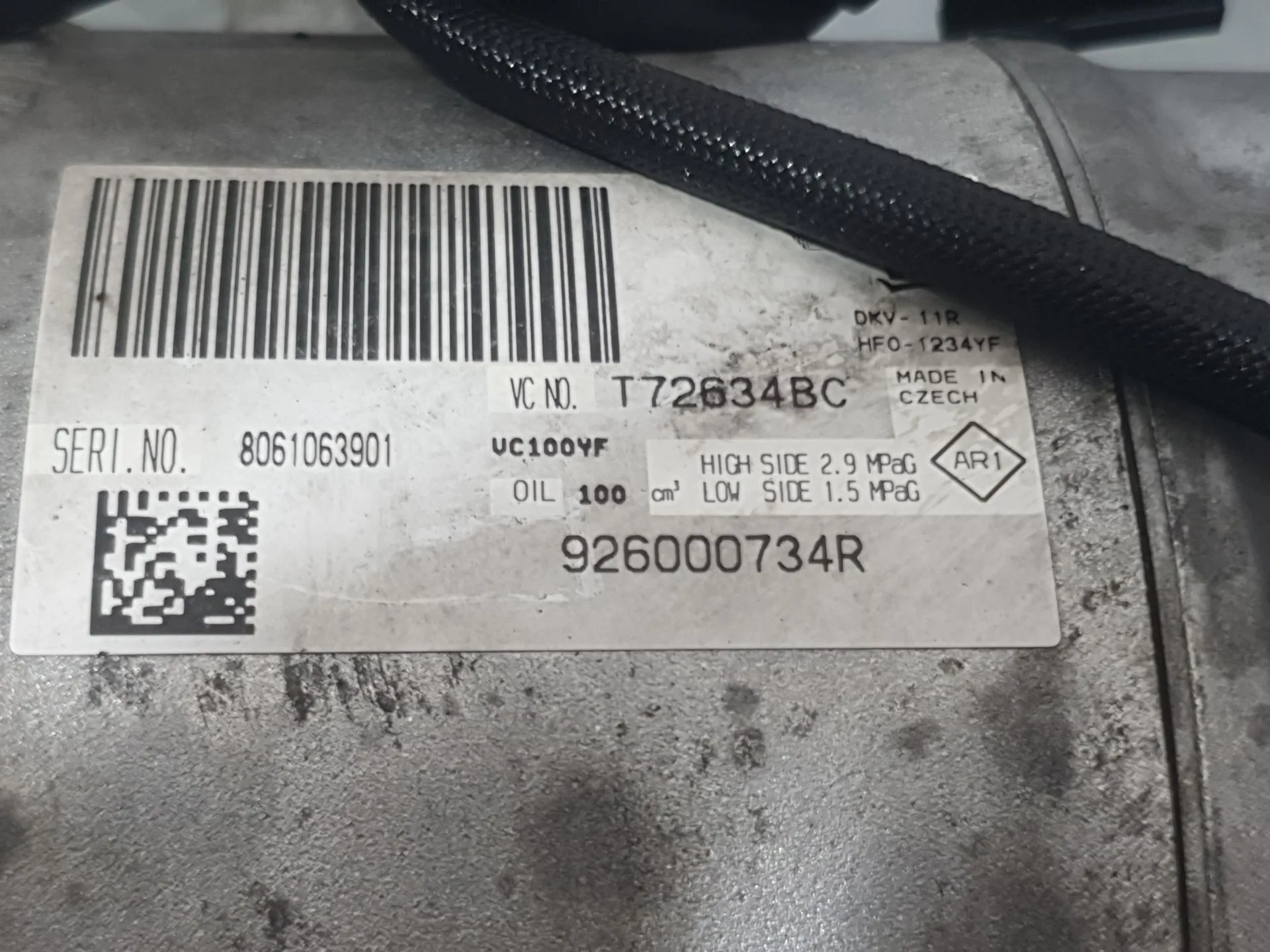 Compresor Aire Acondicionado para Renault Clio Iv (Bh_)