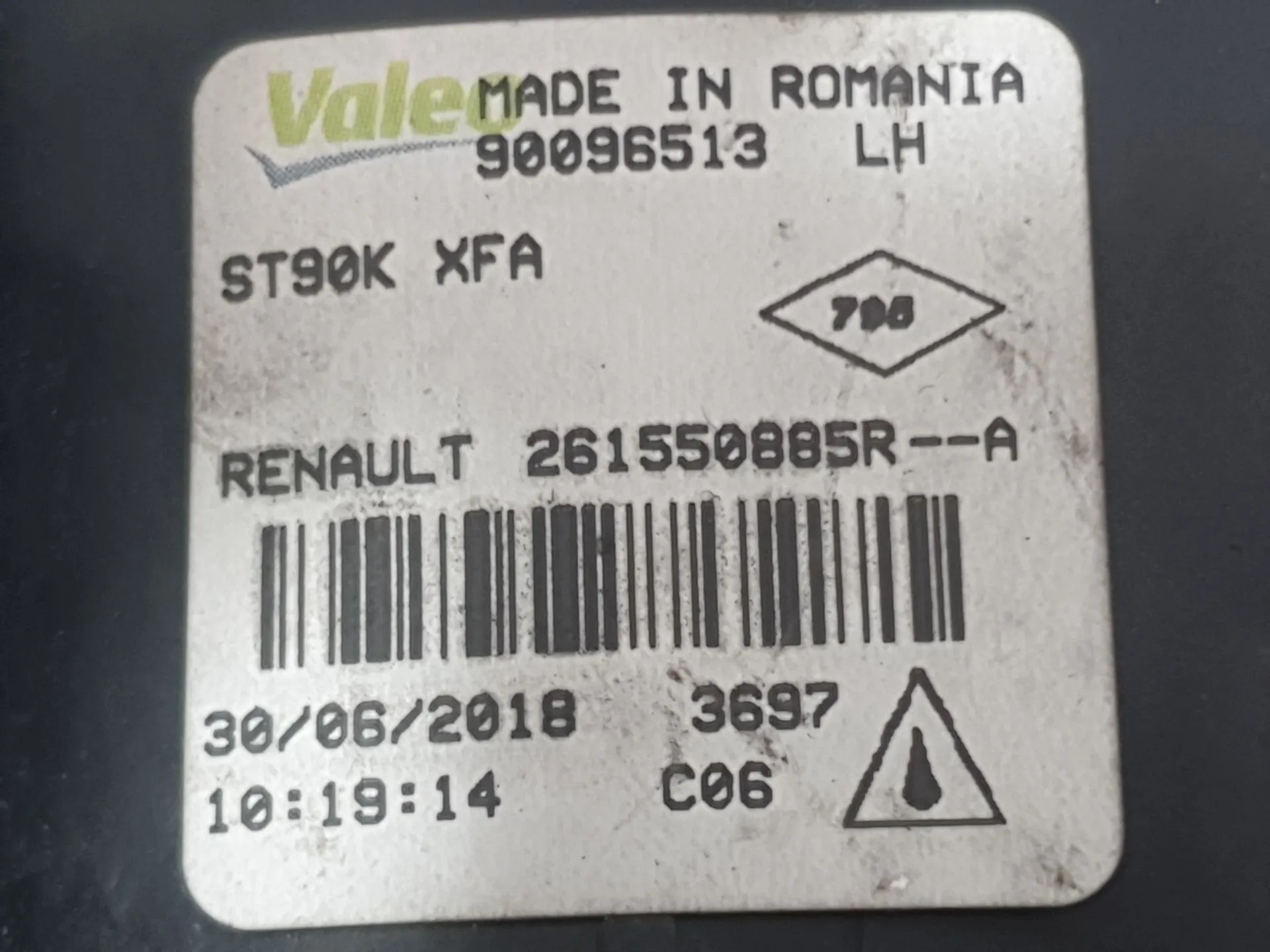 Faro Antiniebla Izquierdo para Renault Clio Iv (Bh_)
