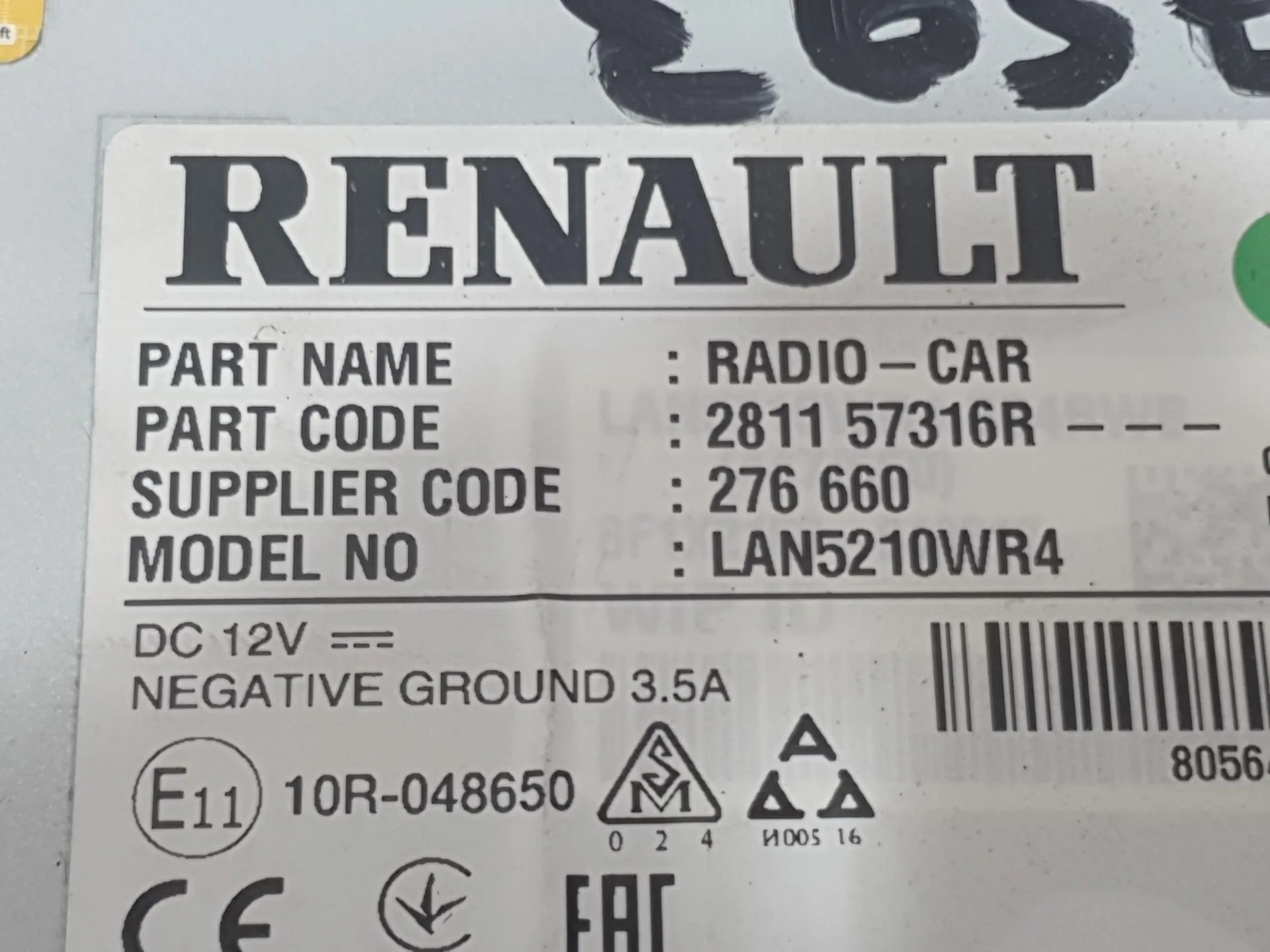 Sistema Navegacion Gps para Renault Clio Iv (Bh_)