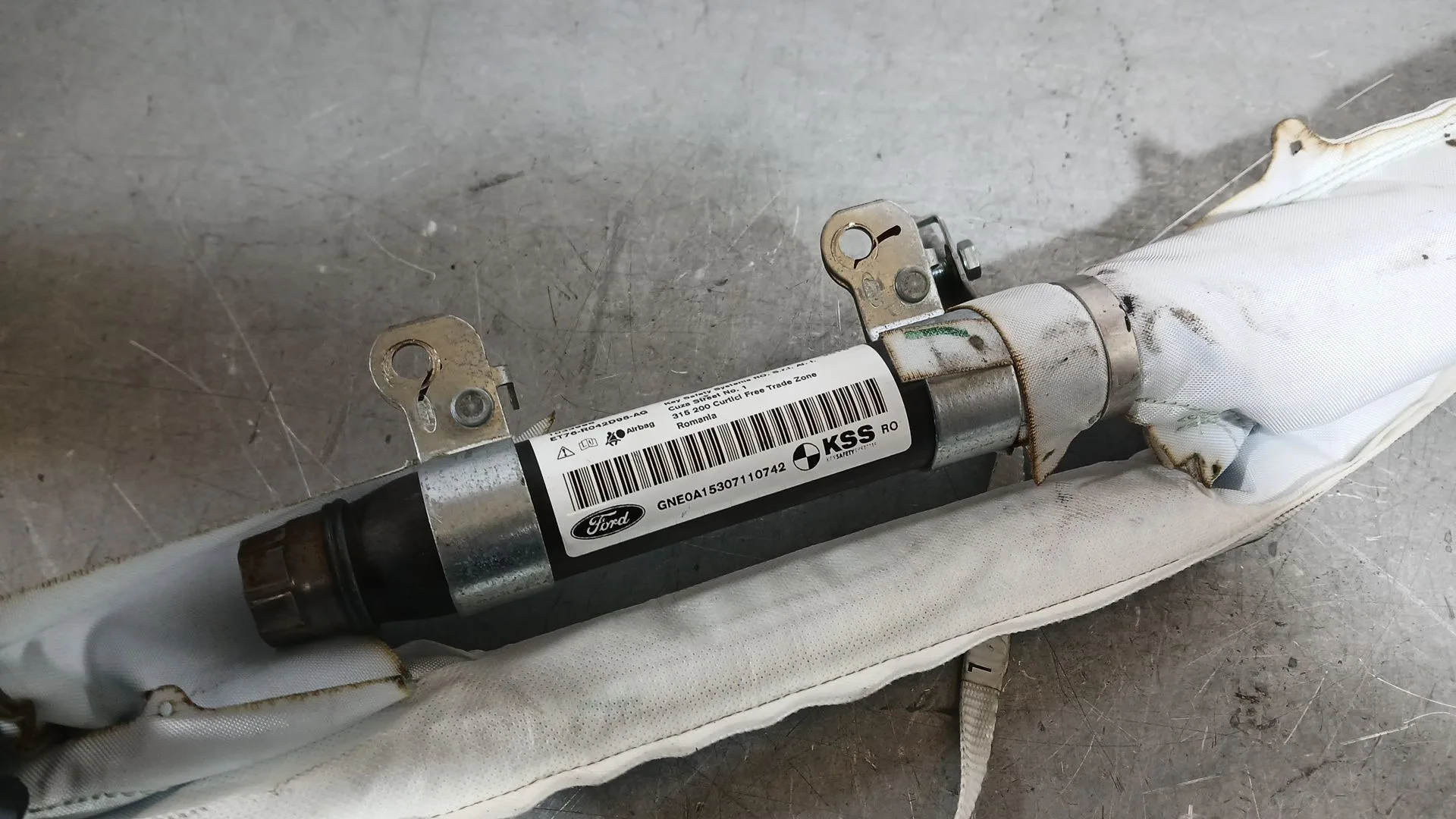 Airbag Cortina Delantero Izquierdo para Ford Tourneo Courier B460 Monospace