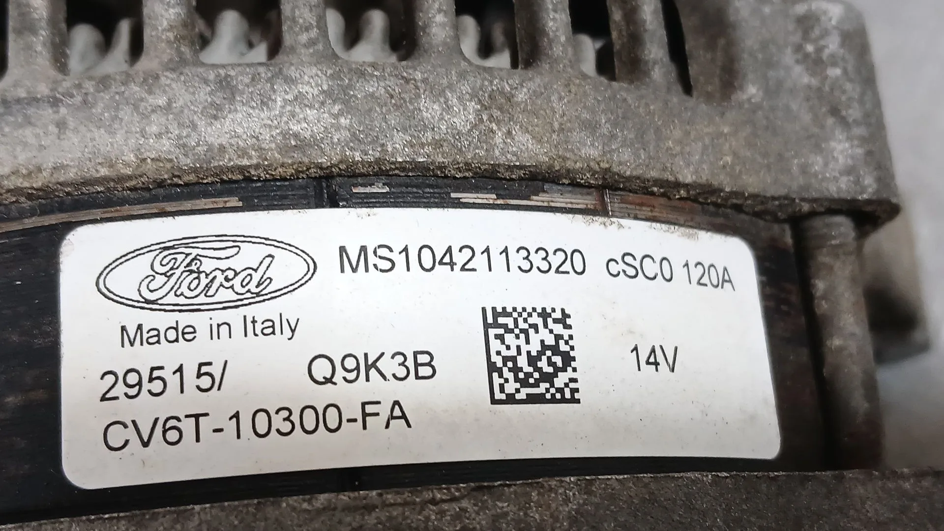 Alternador para Ford Tourneo Courier B460 Monospace