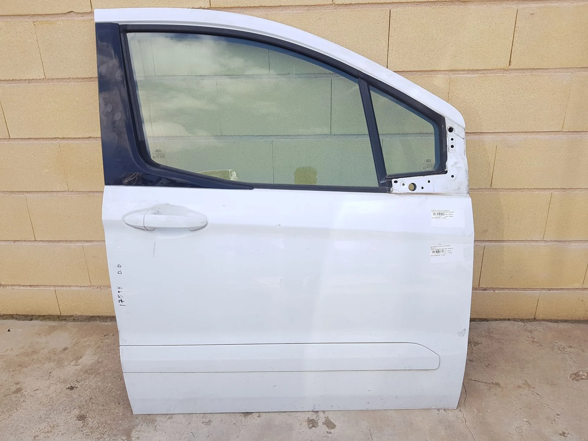 Puerta Delantera Derecha para Ford Tourneo Courier B460 Monospace