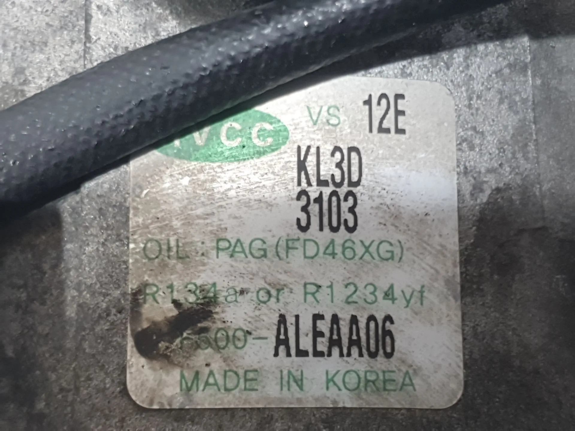 Compresor Aire Acondicionado para Hyundai I20 Ii (Gb, Ib)