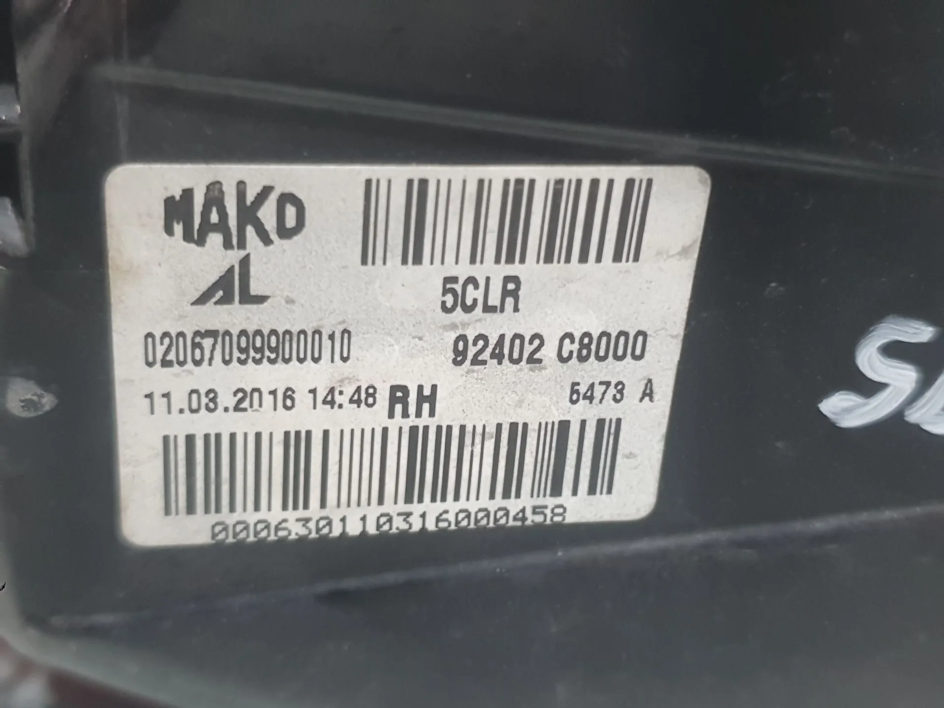 Piloto Trasero Derecho Exterior para Hyundai I20 Ii (Gb, Ib)