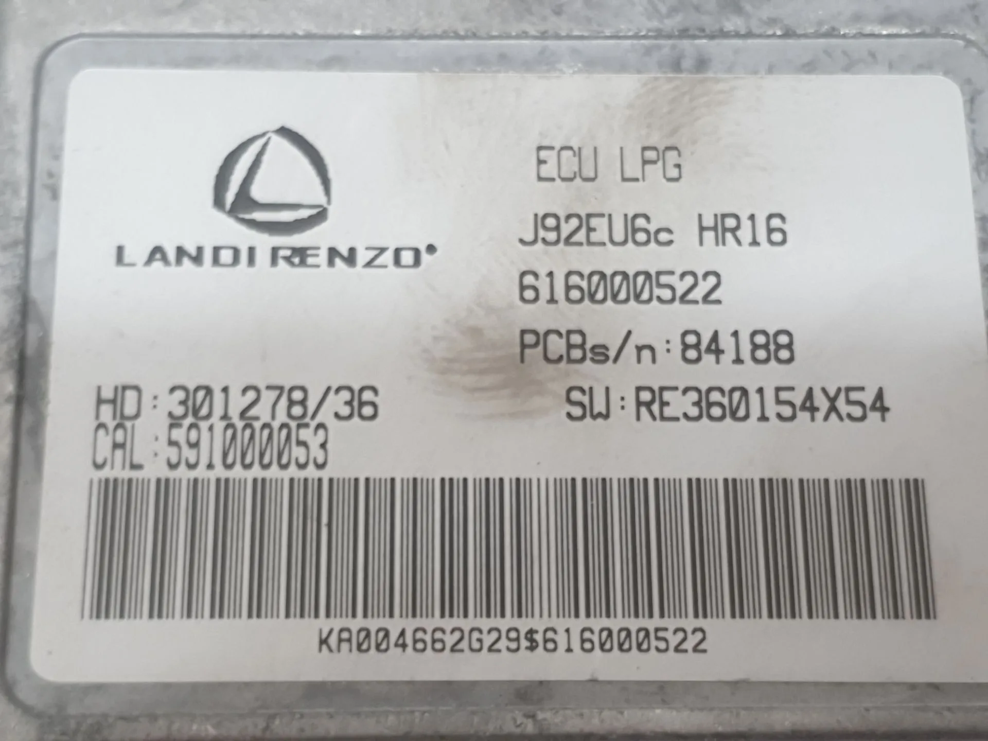Centralita Glp para Dacia Lodgy (Js_)