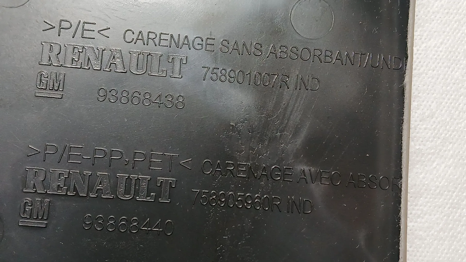 Cubrecarter para Renault Trafic Iii Furgoneta (Fg_)