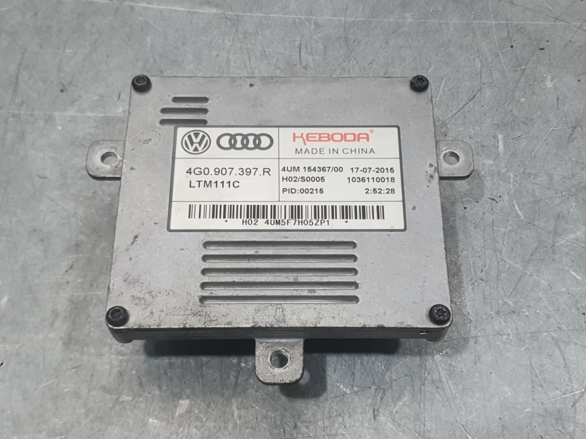 Centralita Faro para Audi Q3 (8Ub, 8Ug)