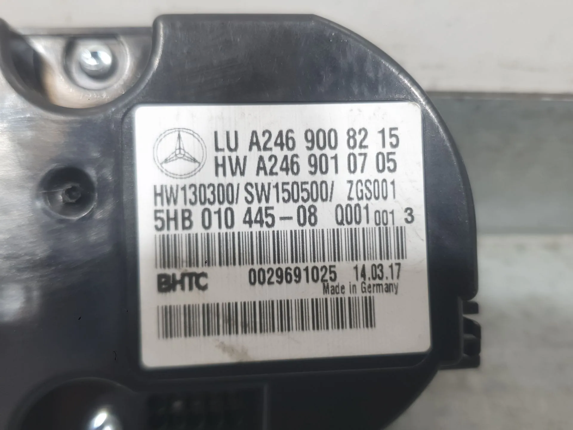 Mando Climatizador para Mercedes-Benz Clase B Sports Tourer (W246, W242)