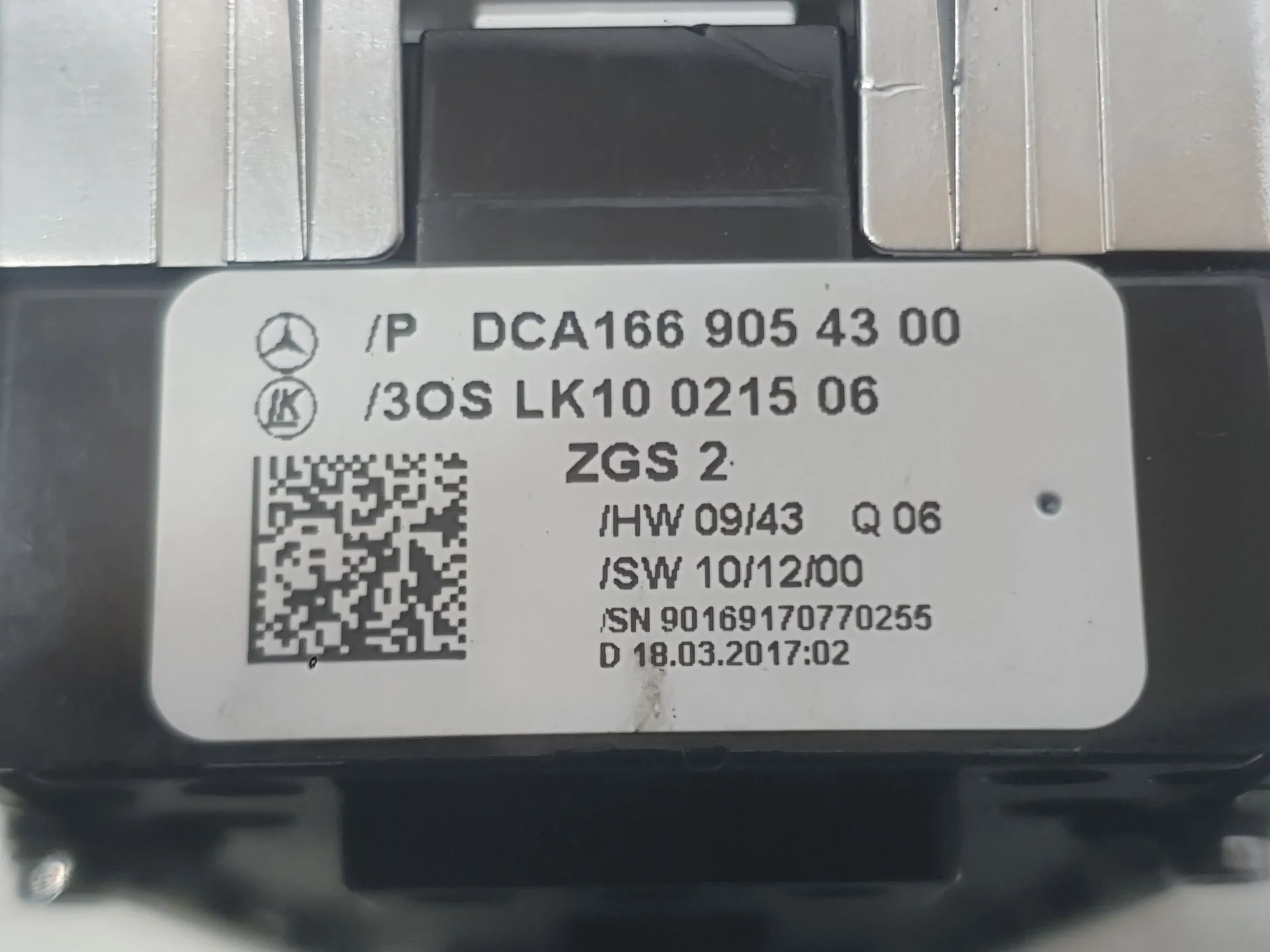 Mando Elevalunas Delantero Izquierdo para Mercedes-Benz Clase B Sports Tourer (W246, W242)