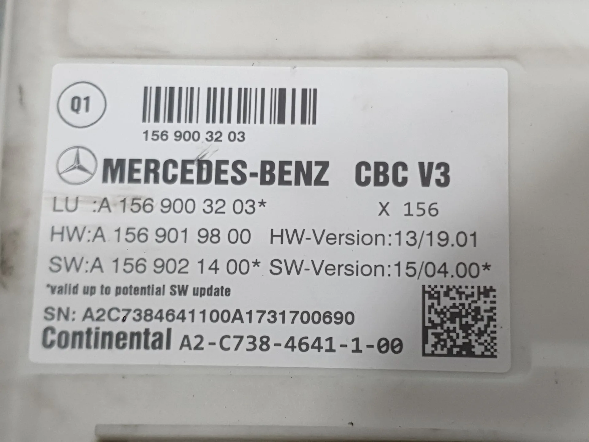 Caja Reles / Fusibles para Mercedes-Benz Clase B Sports Tourer (W246, W242)