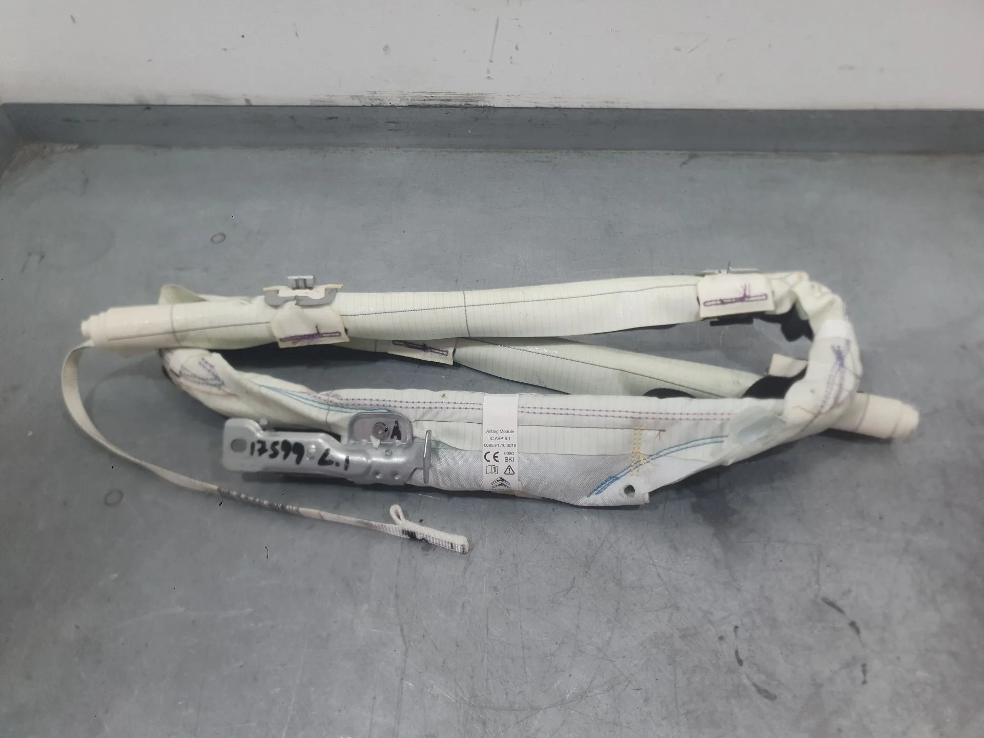 Airbag Cortina Delantero Izquierdo para Citroën C4 Cactus