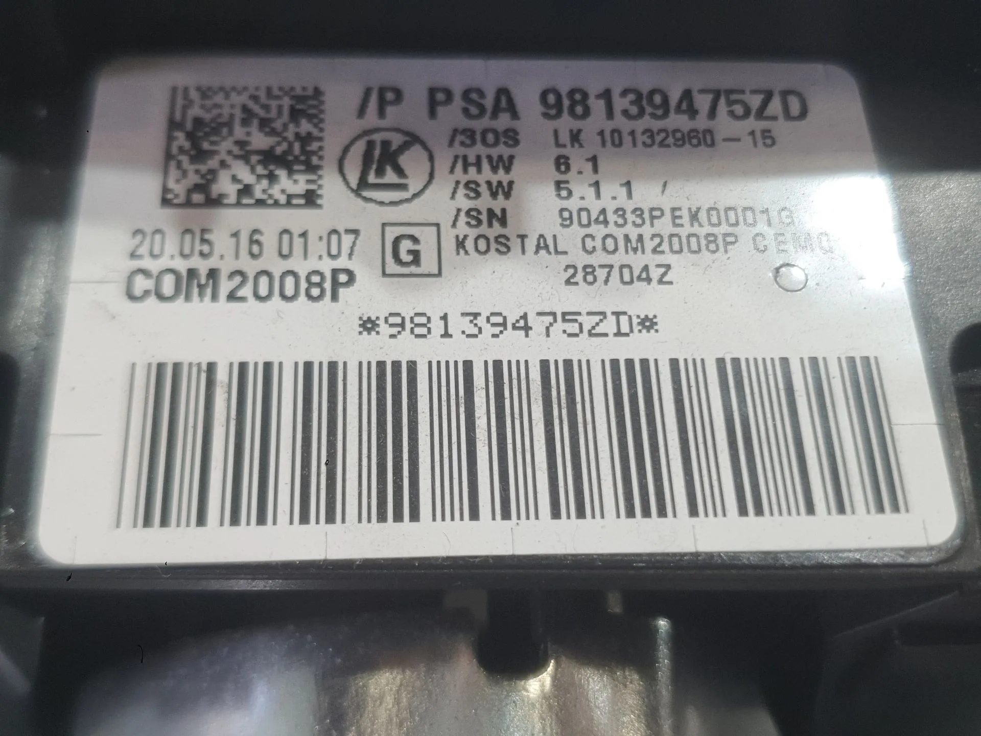 Mando Luces Y Limpia para Citroën C4 Cactus