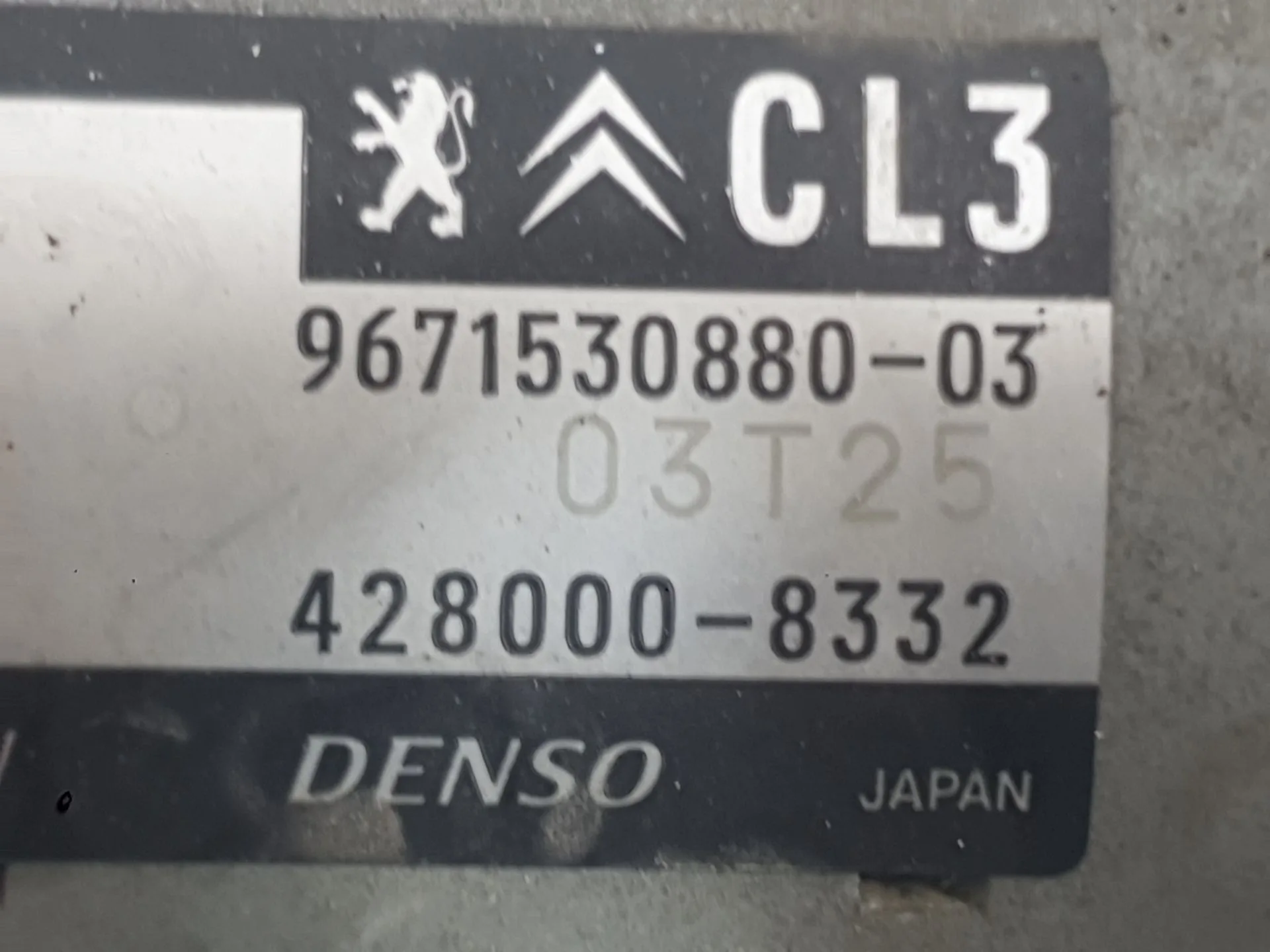 Motor Arranque para Citroën C4 Cactus