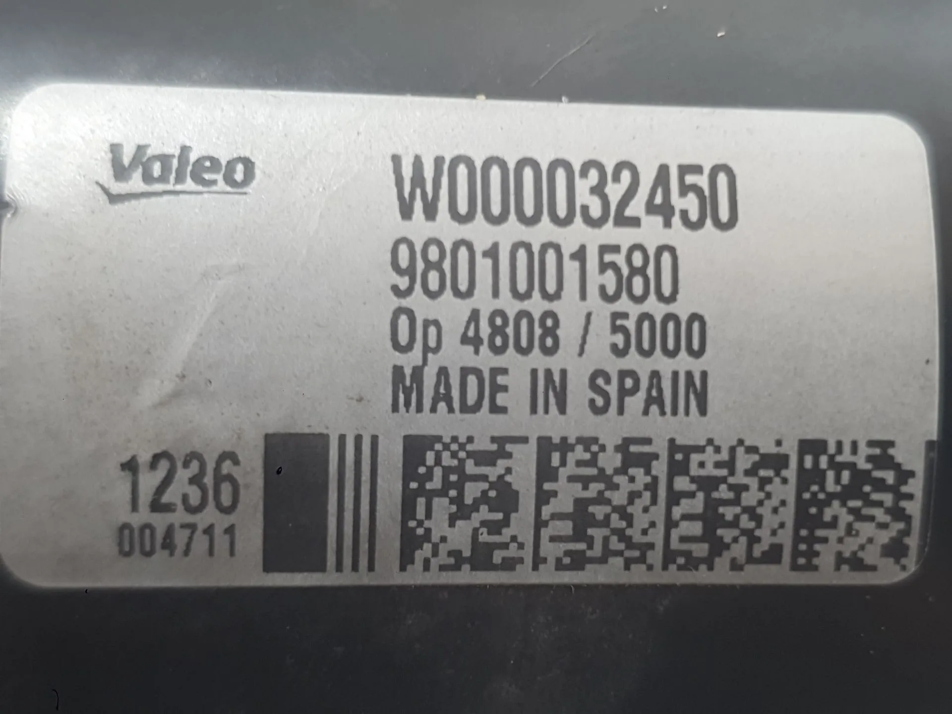 Motor Limpia Delantero para Citroën C4 Cactus