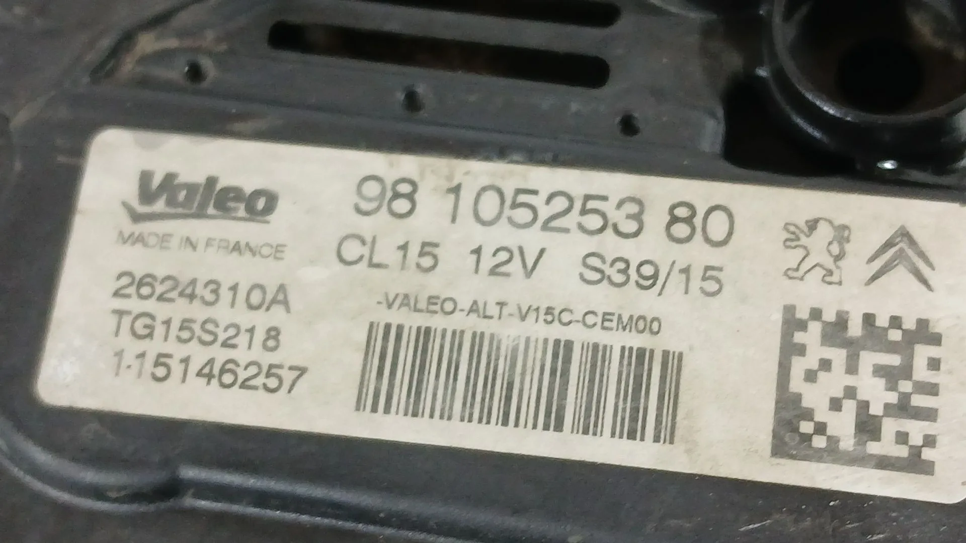 Alternador para Citroën C-Elysee (Dd_)