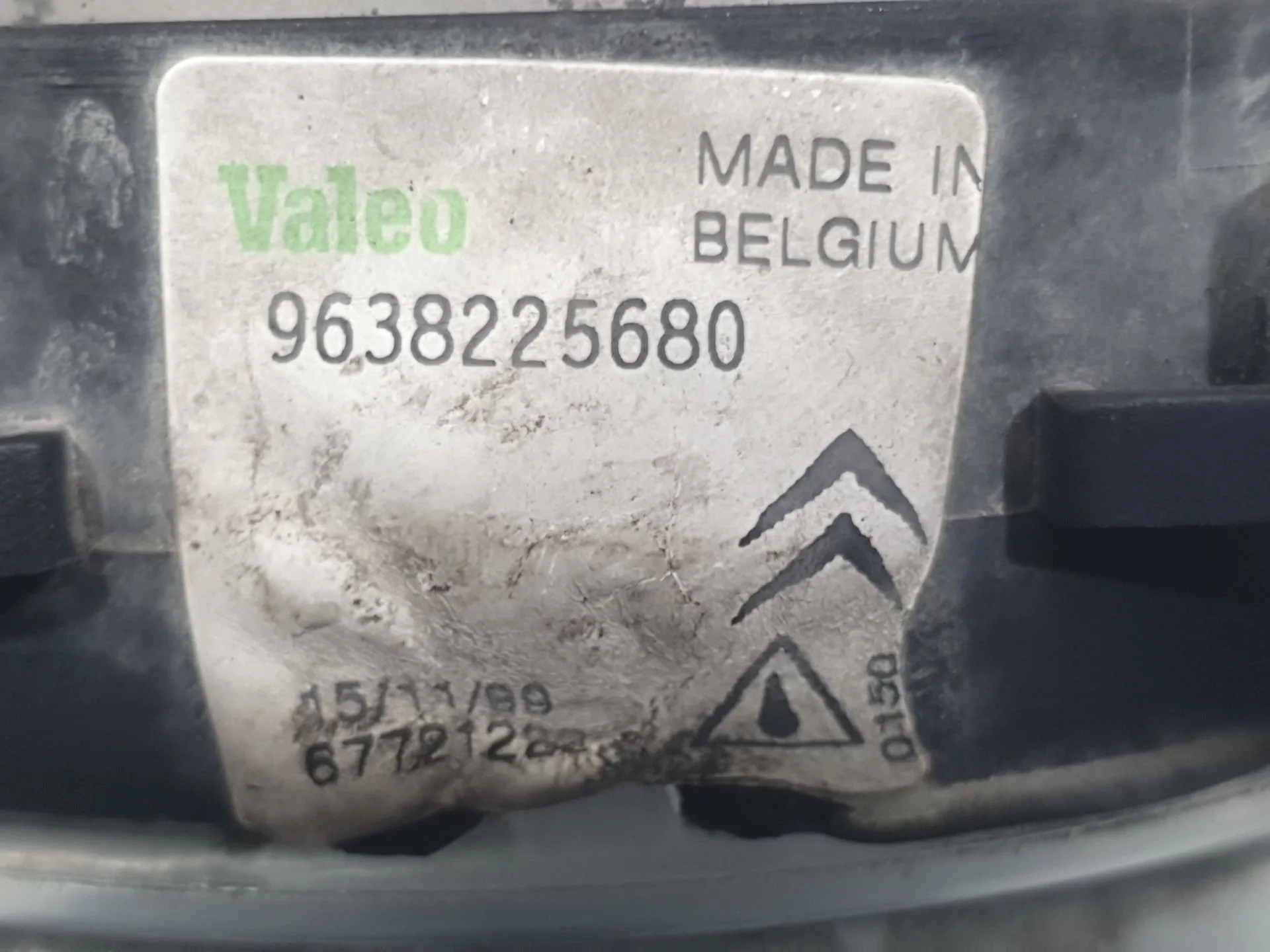 Faro Antiniebla Derecho para Citroën Xsara Picasso (N68)