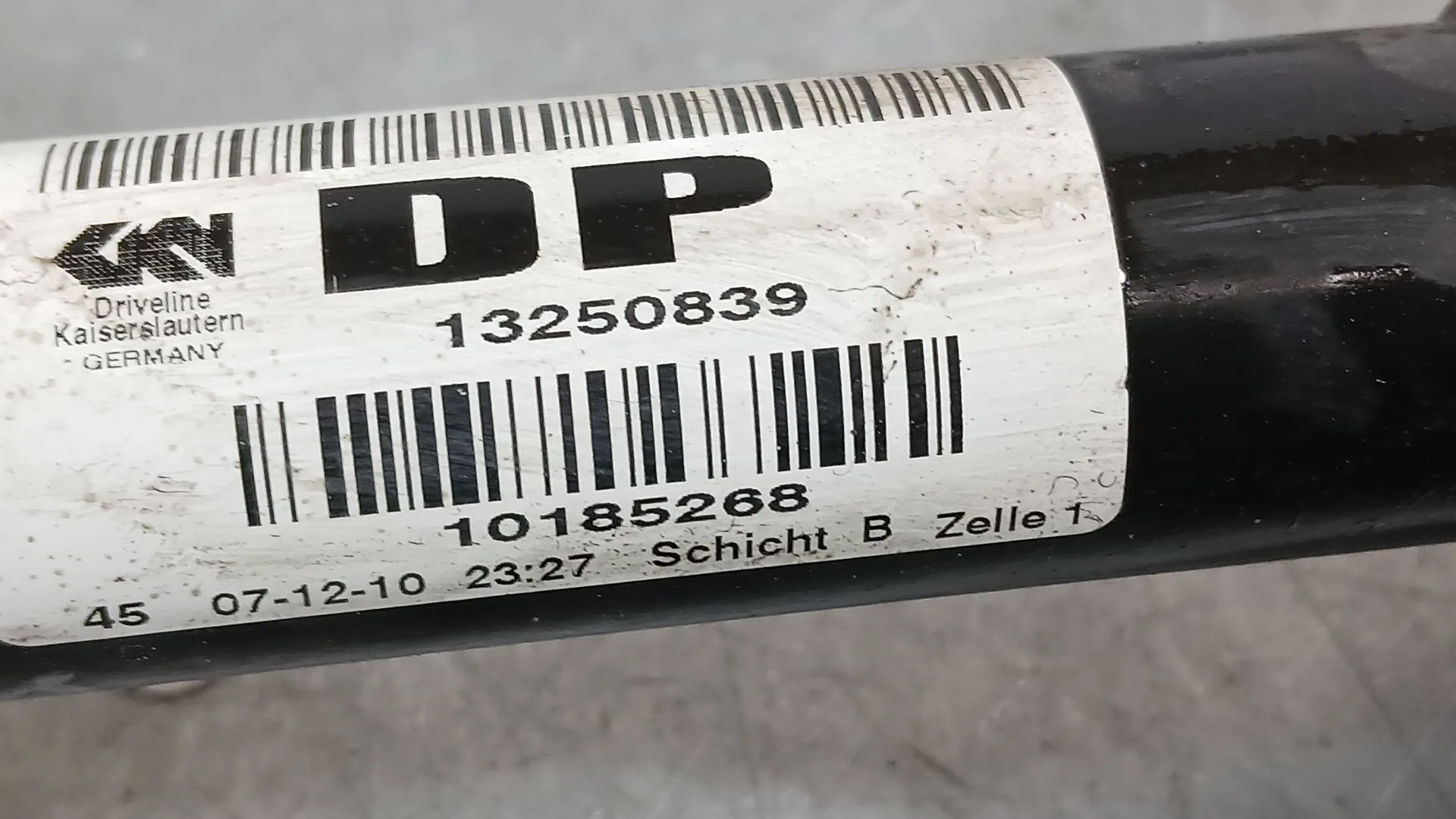 Transmision Delantera Derecha para Opel Astra J Sports Tourer (P10)