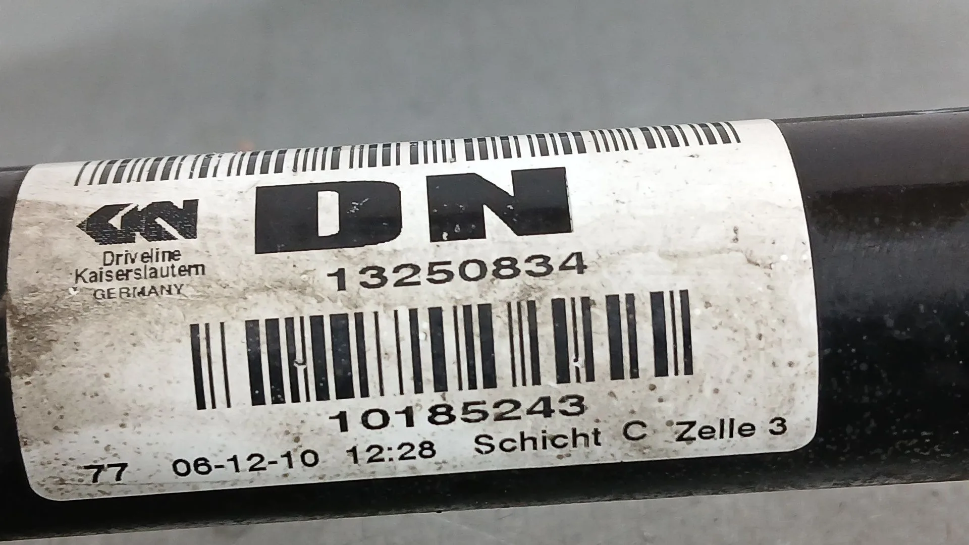 Transmision Delantera Izquierda para Opel Astra J Sports Tourer (P10)