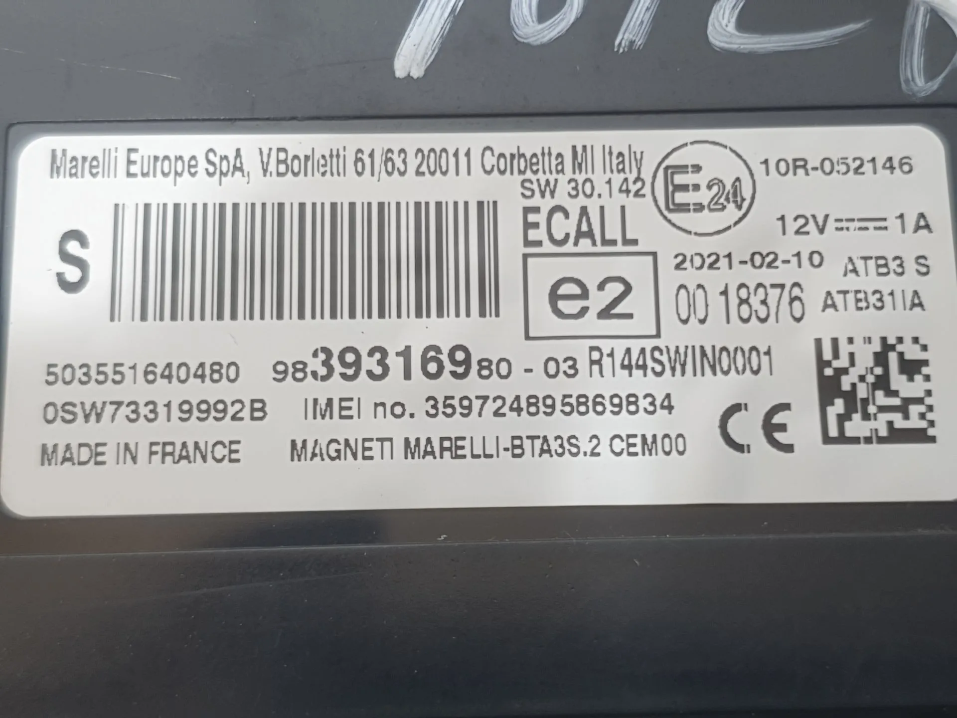 Modulo Electronico para Peugeot 3008