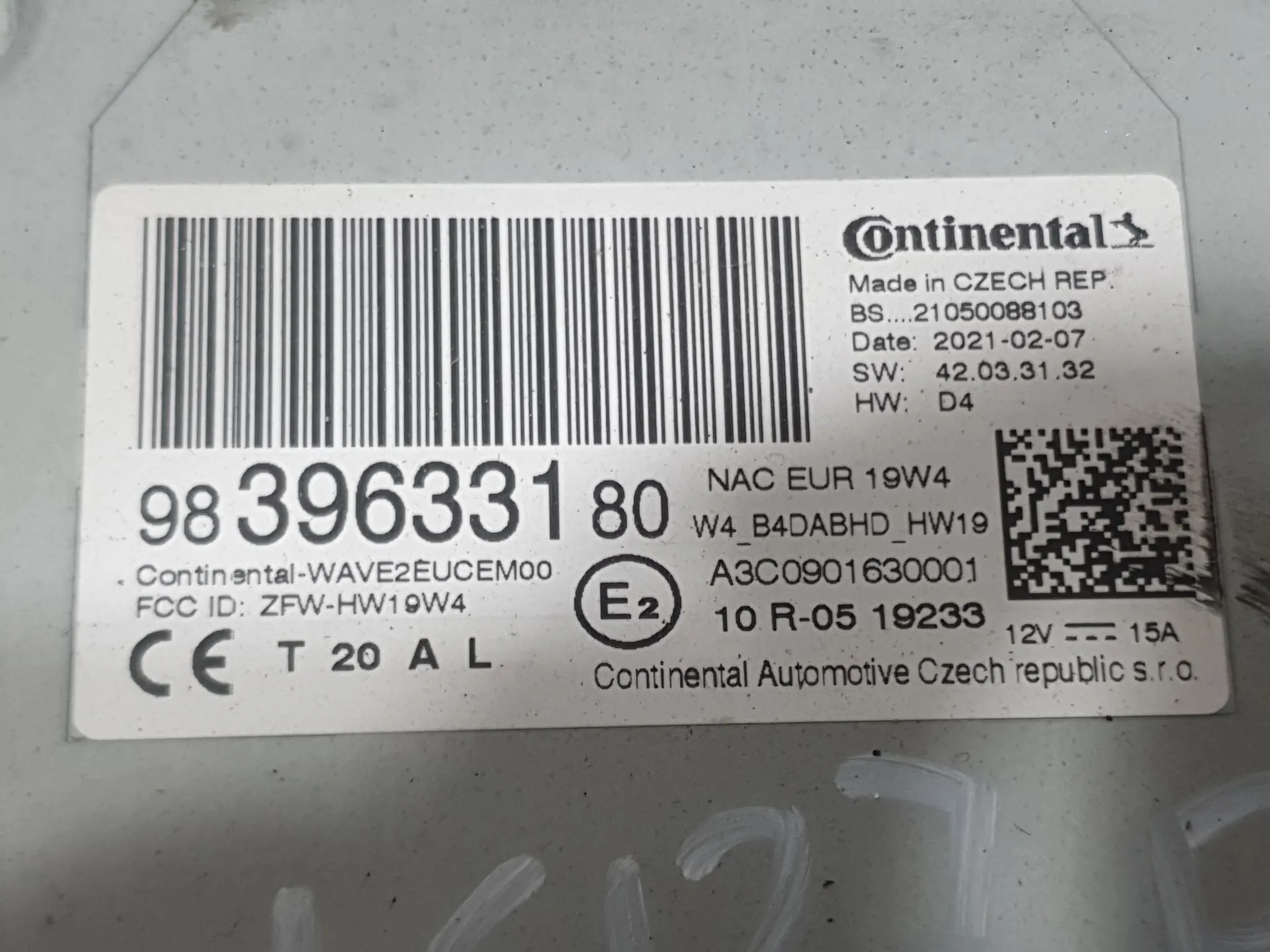 Sistema Audio / Radio para Peugeot 3008