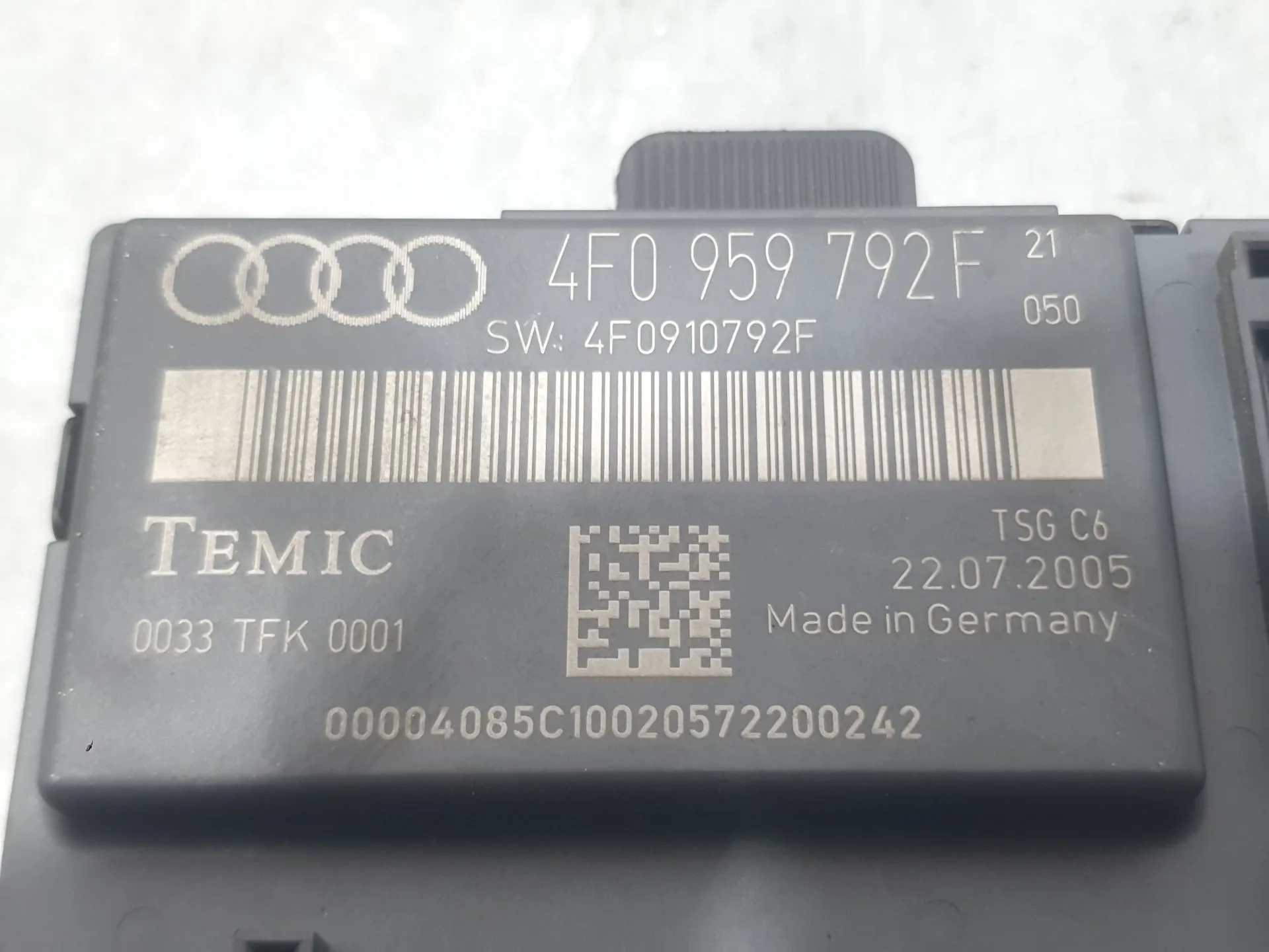 Modulo Electronico para Audi A6 C6 Avant (4F5)