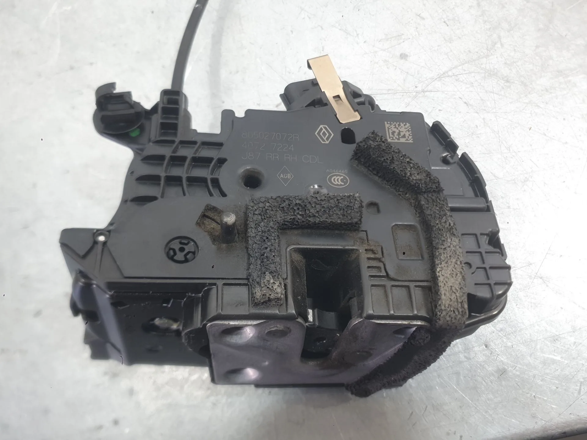 Cerradura Puerta Trasera Derecha para Renault Captur I (J5_, H5_)