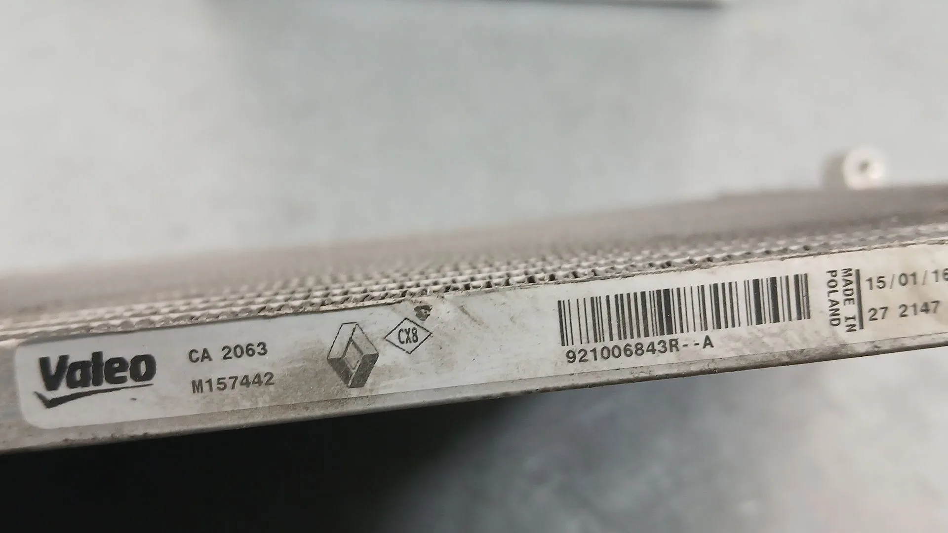 Condensador / Radiador Aire Acondicionado para Renault Captur I (J5_, H5_)