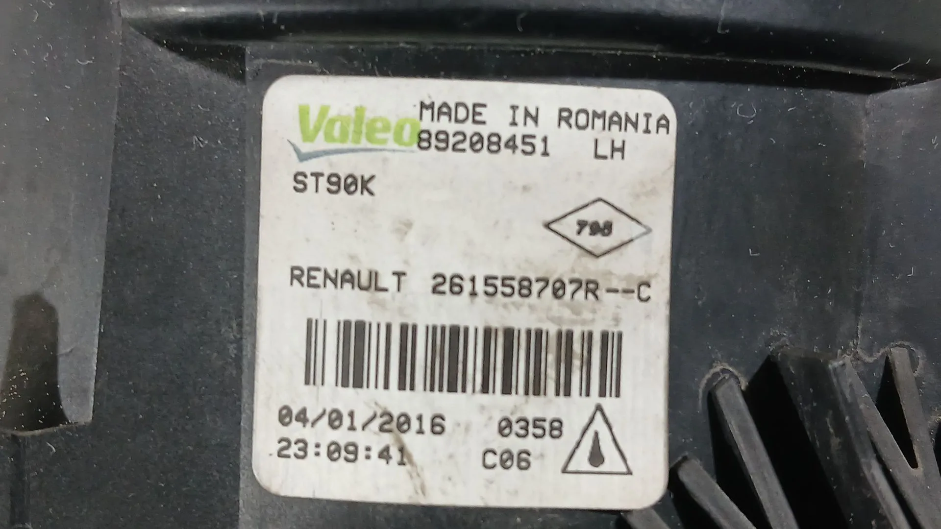 Faro Antiniebla Izquierdo para Renault Captur I (J5_, H5_)