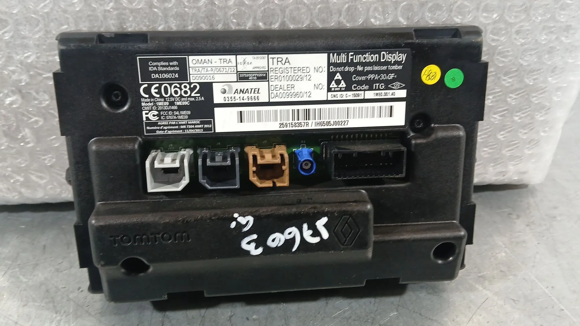 Sistema Navegacion Gps para Renault Captur I (J5_, H5_)