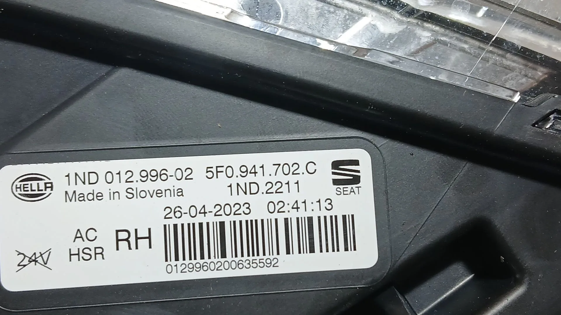 Faro Antiniebla Derecho para Seat Leon (Kl1, Klg)