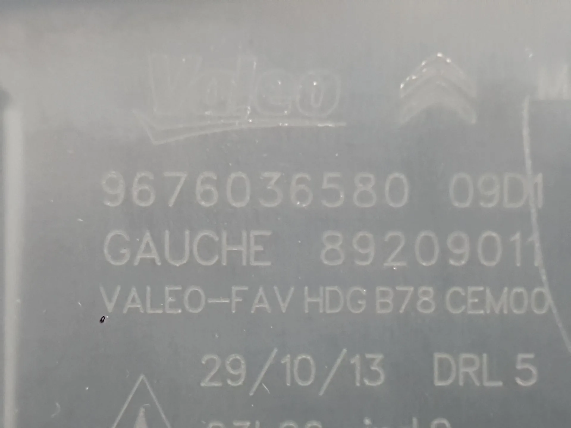 Piloto Delantero Izquierdo para Citroën C4 Grand Picasso Ii (Da_, De_)