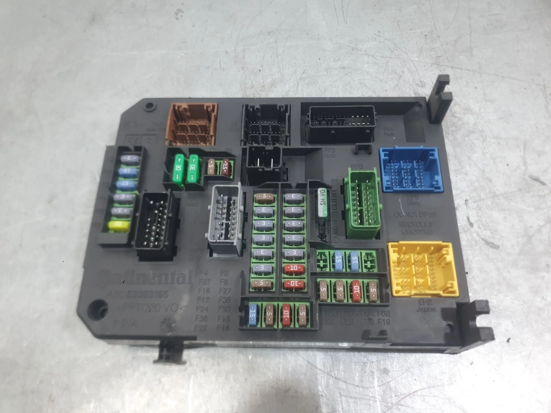 Caja Reles / Fusibles para Citroën C4 Grand Picasso Ii (Da_, De_)
