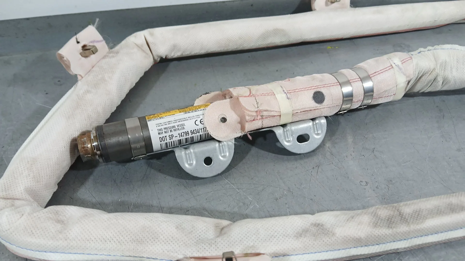 Airbag Cortina Delantero Derecho para Porsche Macan (95B)