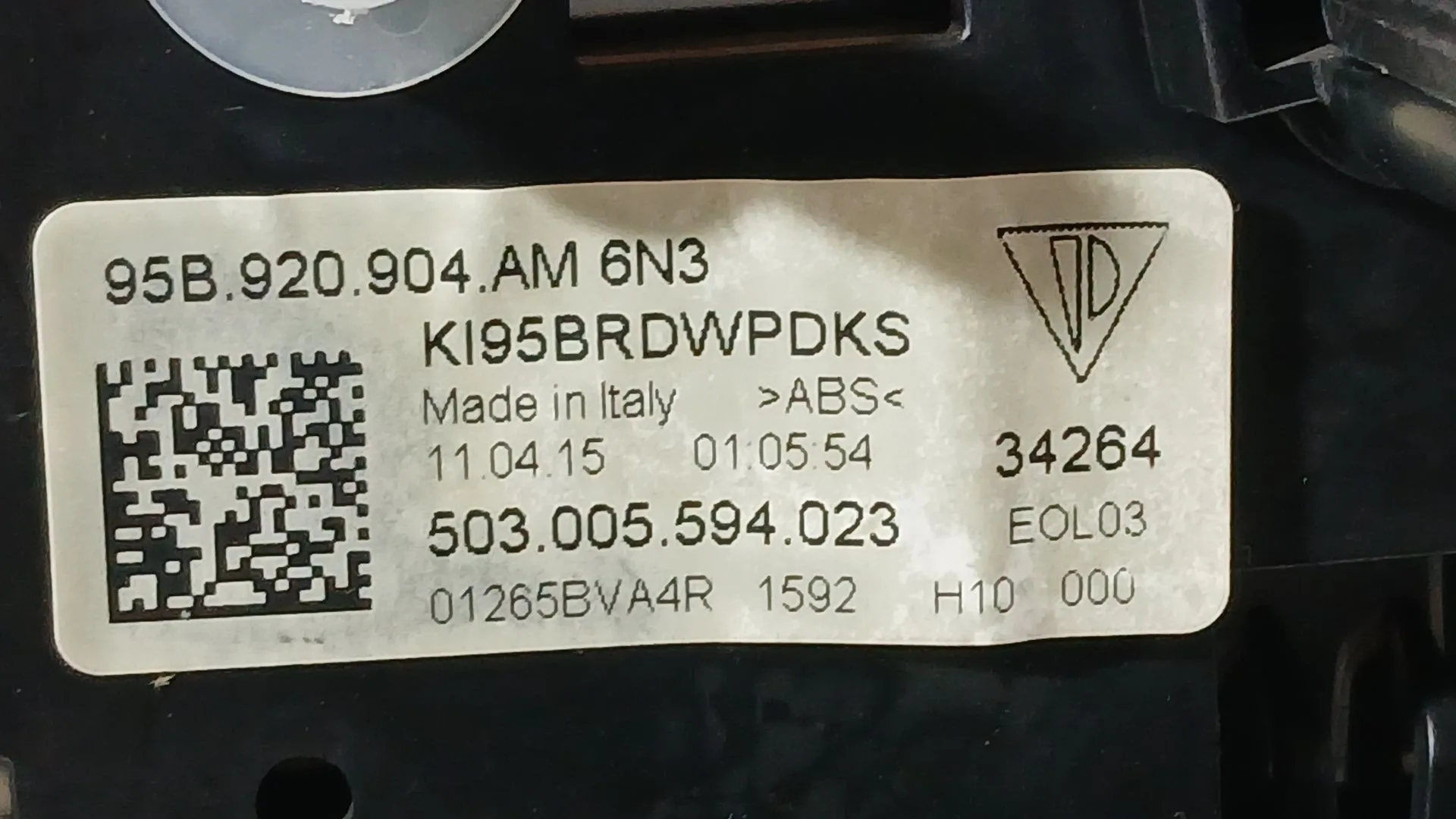 Cuadro Instrumentos para Porsche Macan (95B)