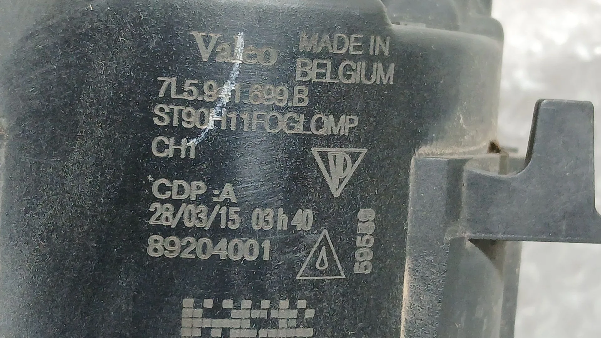 Faro Antiniebla Derecho para Porsche Macan (95B)